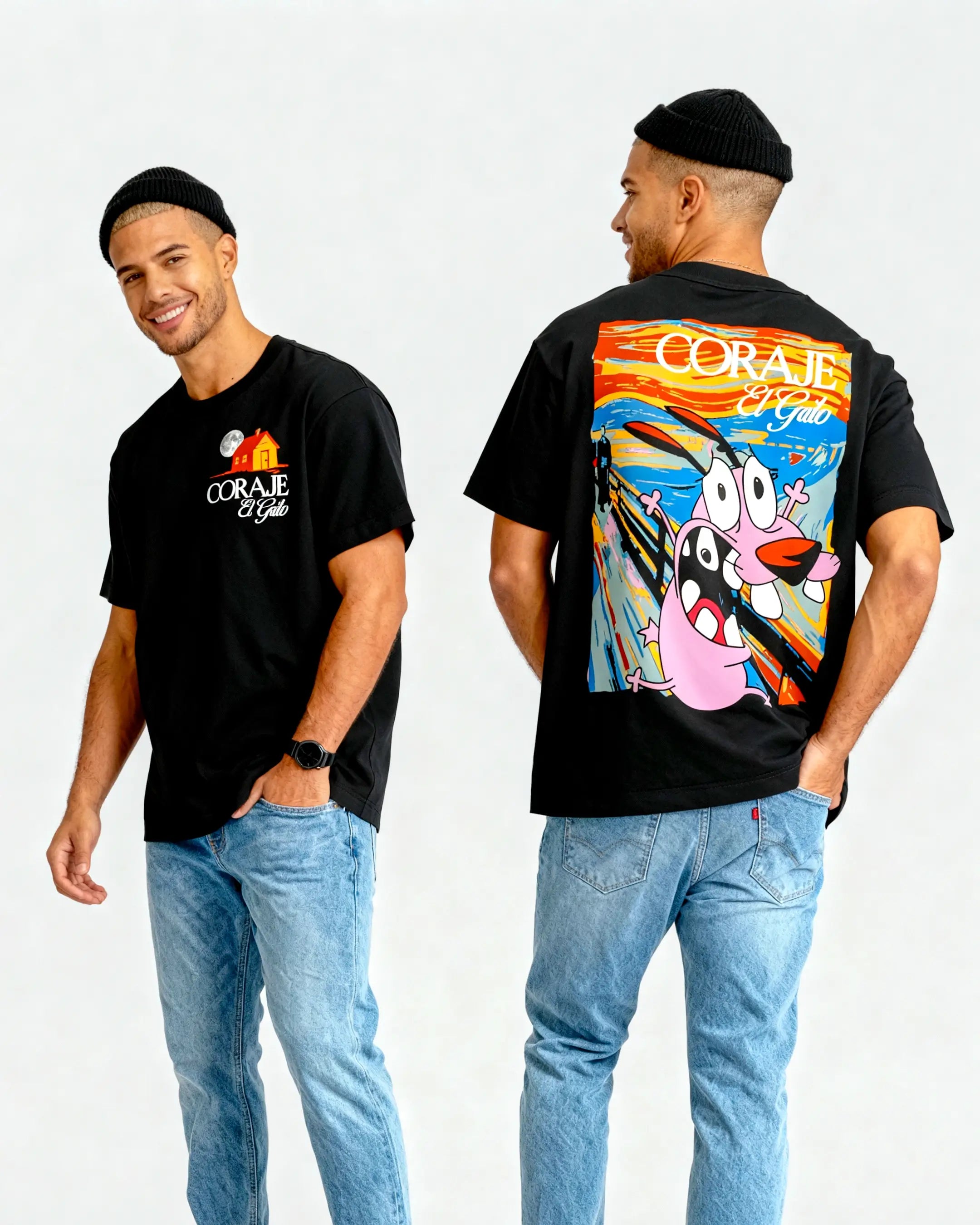 Playera Coraje El Grito – El Perro Cobarde