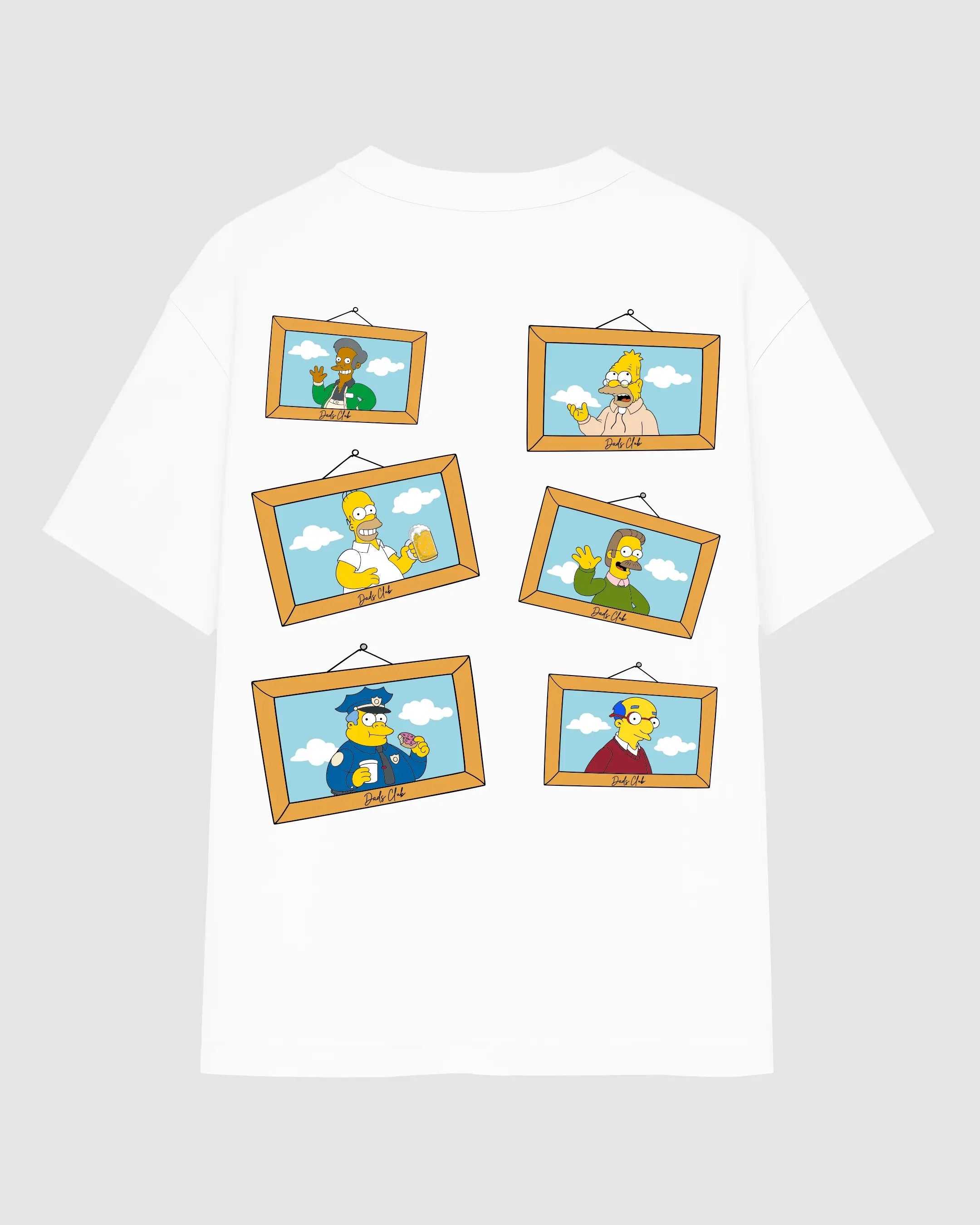 Playera Club de Papas – Los Simpsons