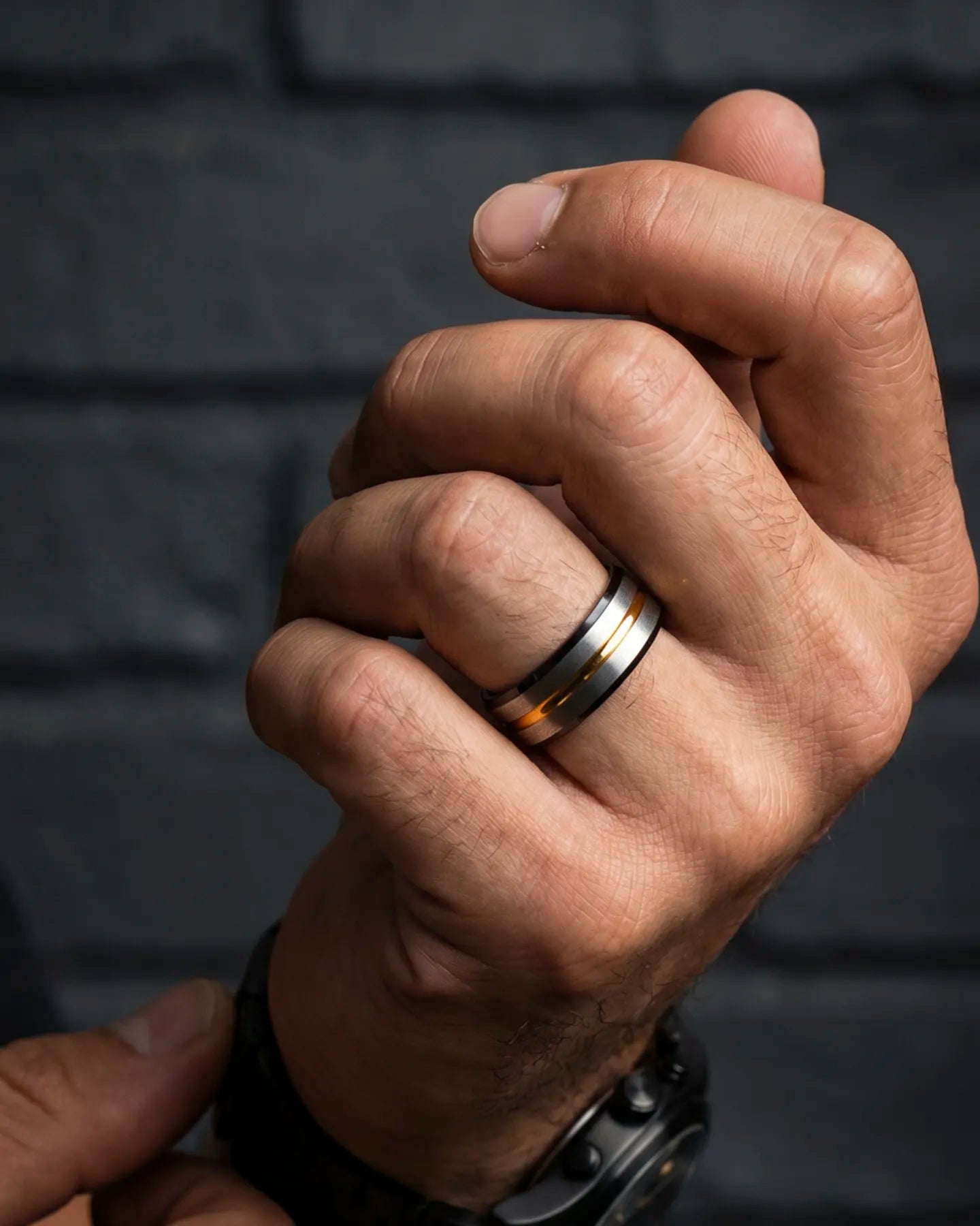 Anillo Centurión – Línea Dorada