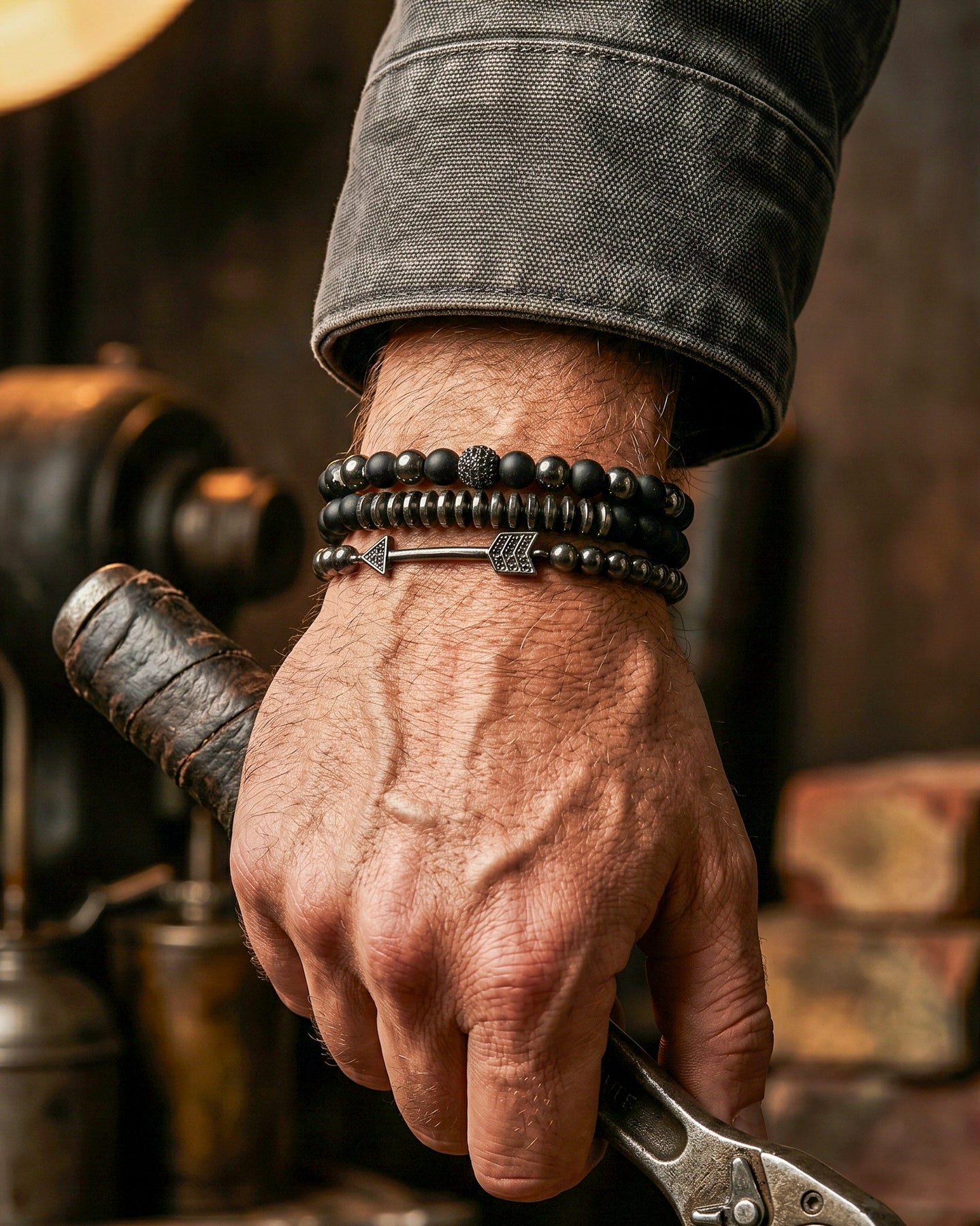Set Pulseras Hunter – Trío Flecha
