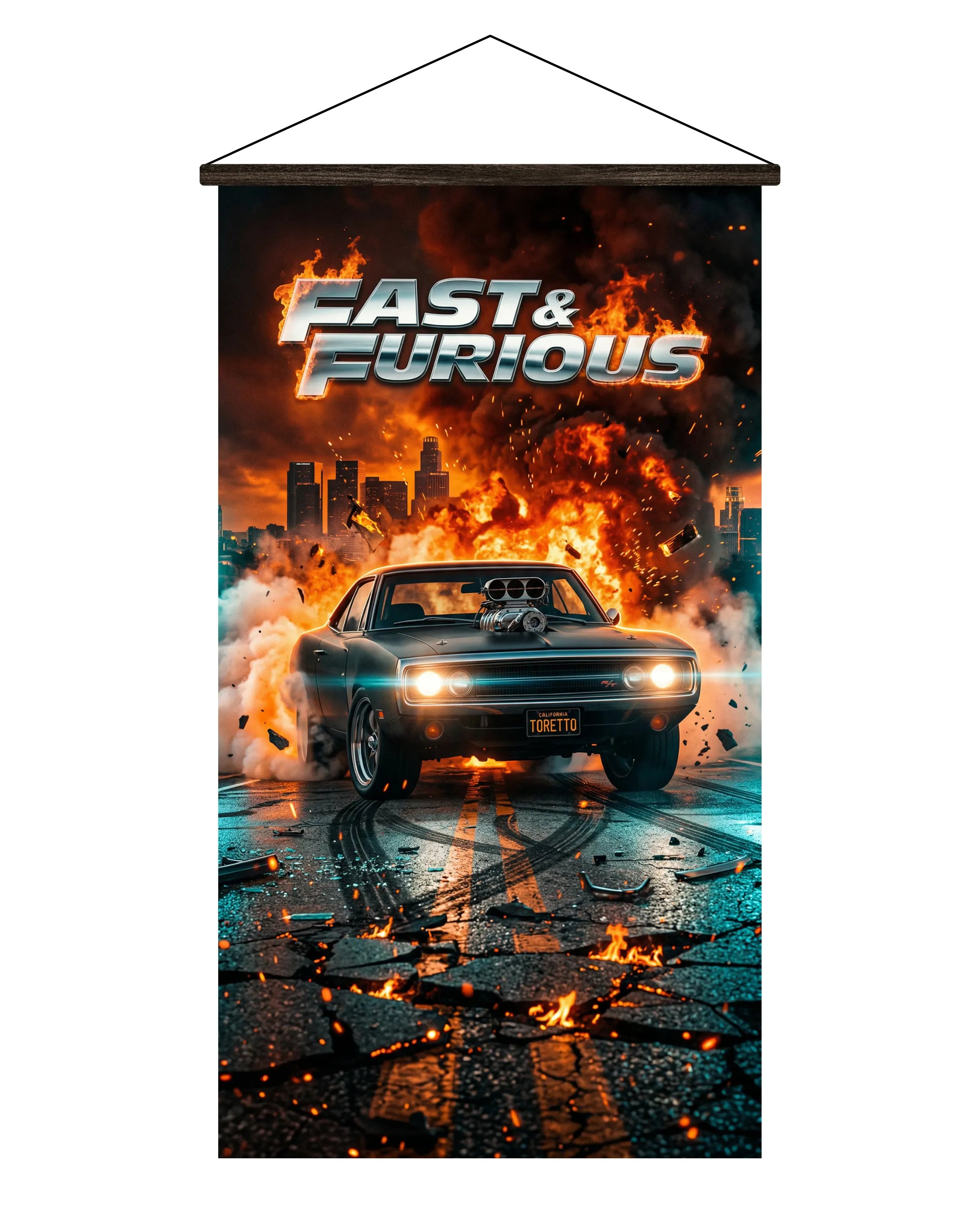 Pósters Fast & Furious – Colección Velocidad y Fuego