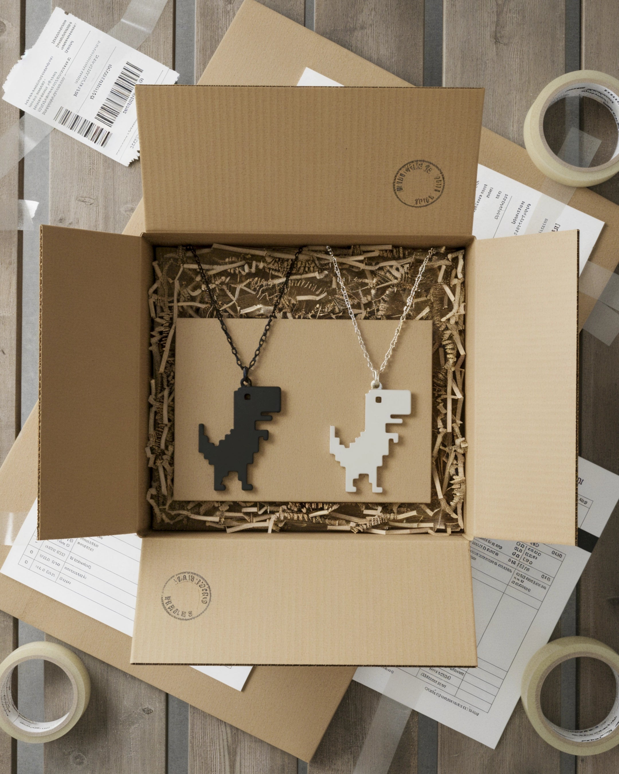 Dino Duo – Set de collares