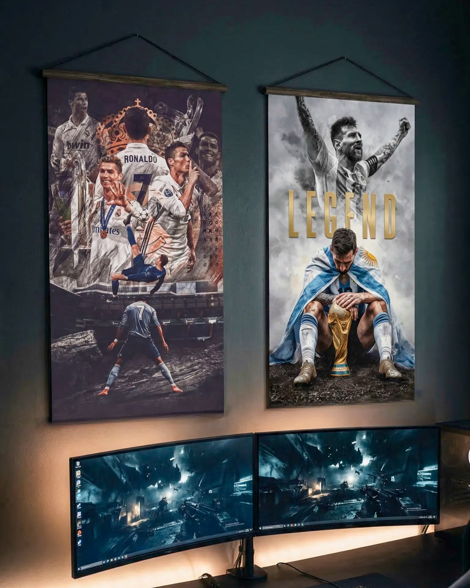 Pósters Fútbol – Colección Leyendas del Balón