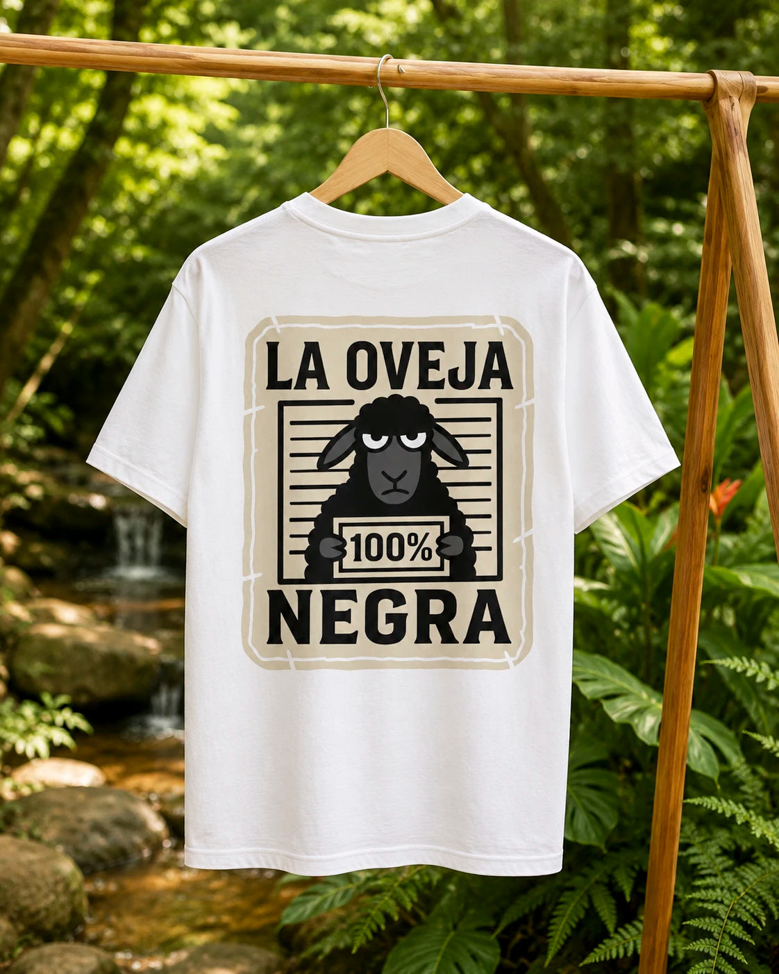 Playera La Oveja Negra – Pa' Hacer un Desorden