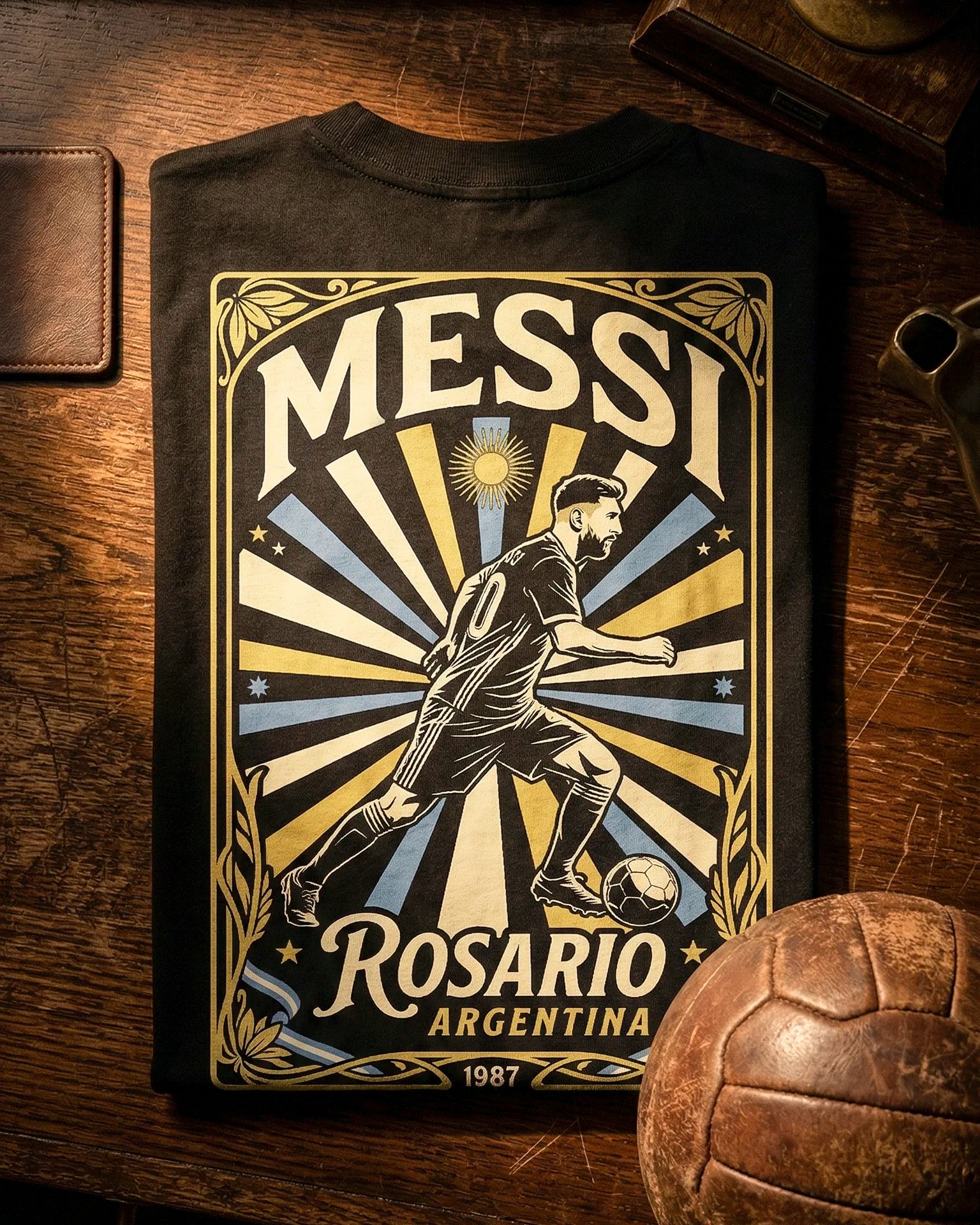 Playera Messi La Pulga – Argentina