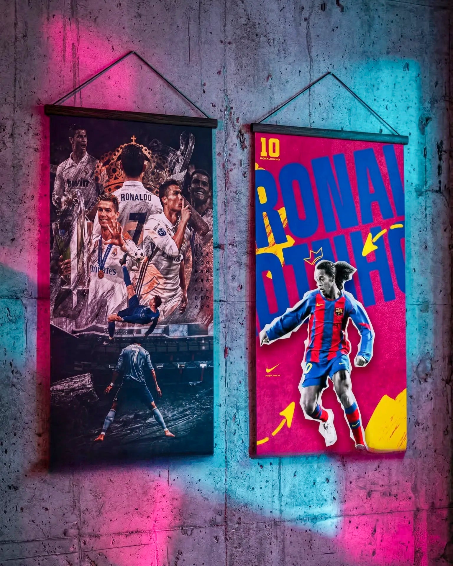 Pósters Fútbol – Colección Leyendas del Balón