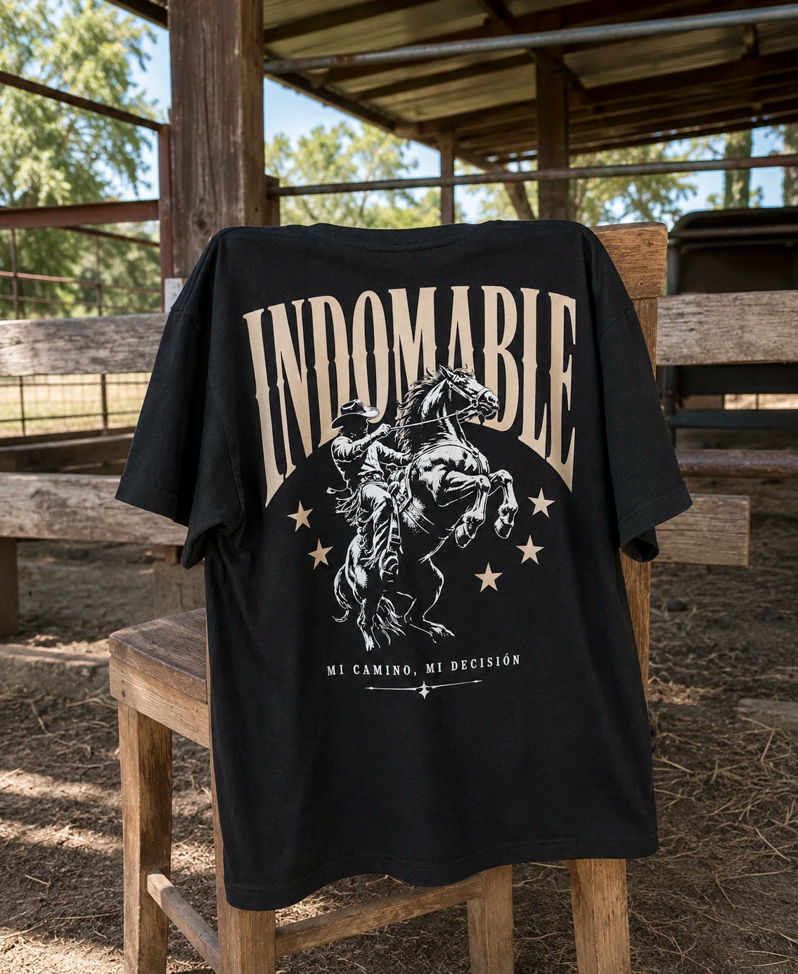 Playera Indomable – Mi camino, mi decisión