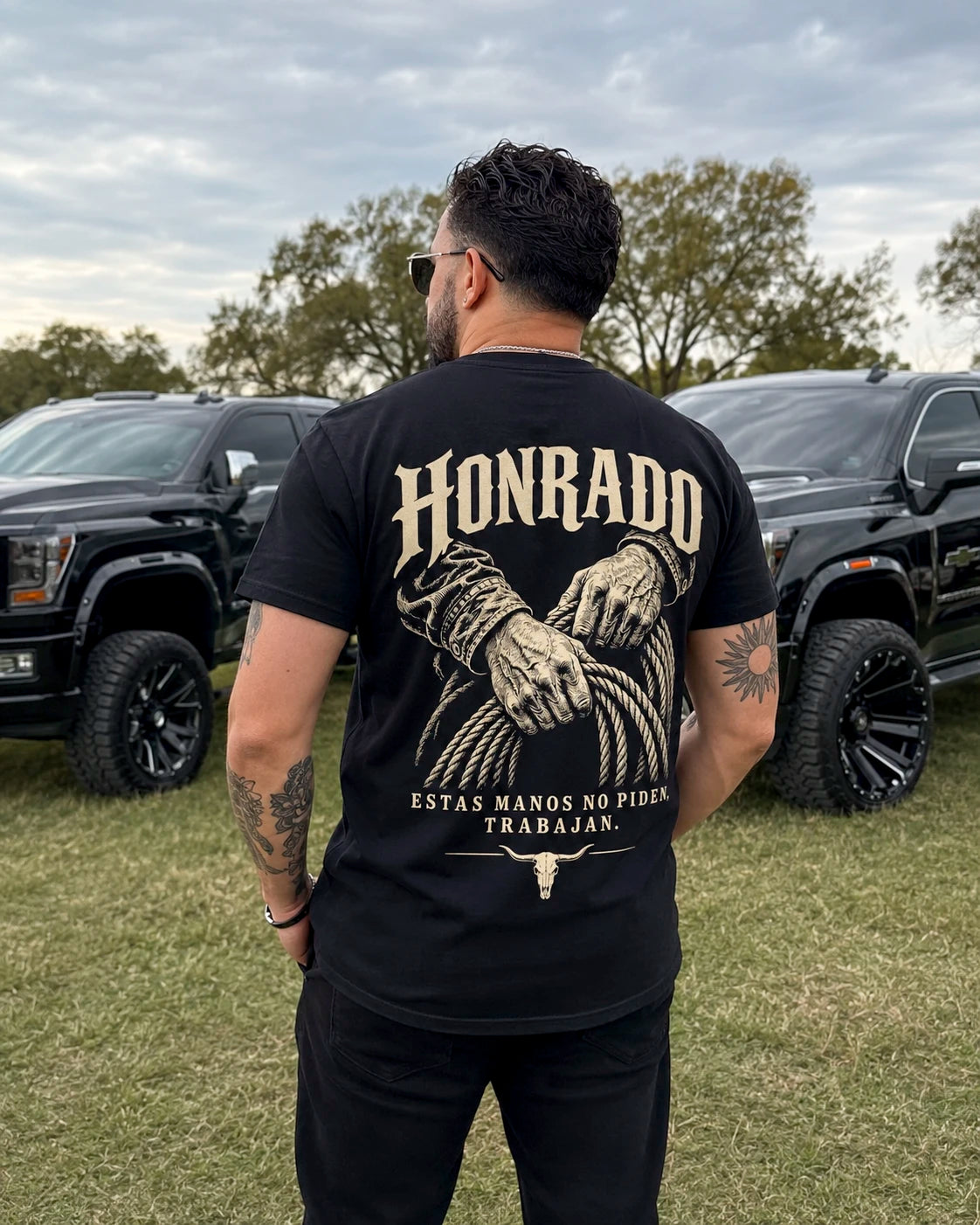Playera Honrado – Trabajo y Orgullo