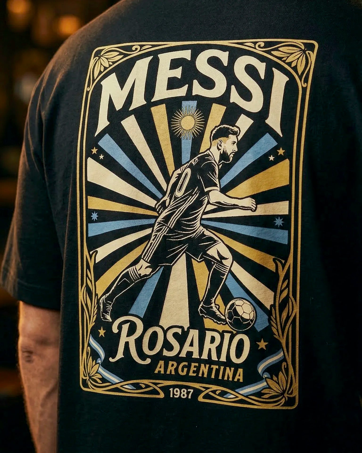 Playera Messi La Pulga – Argentina