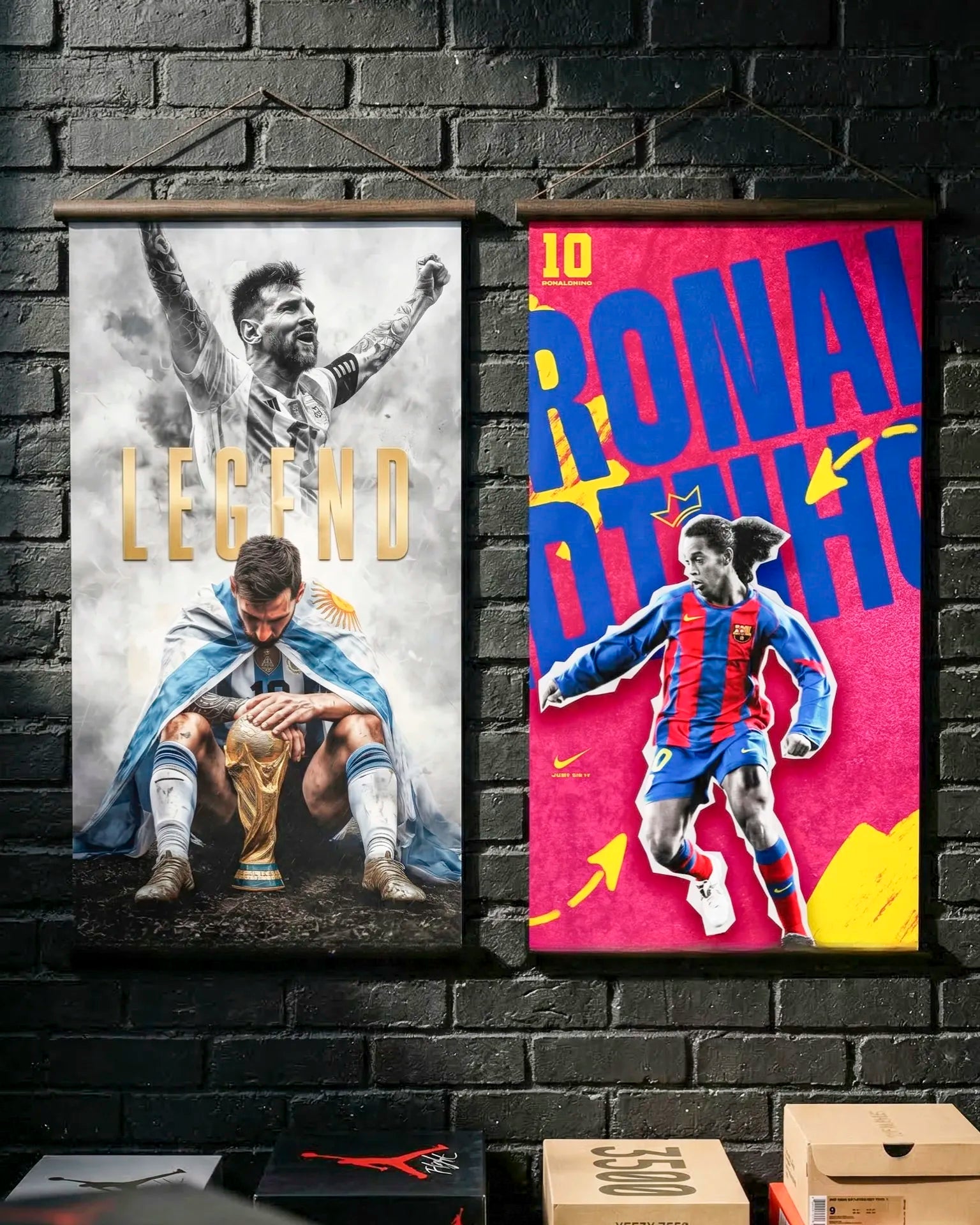 Pósters Fútbol – Colección Leyendas del Balón