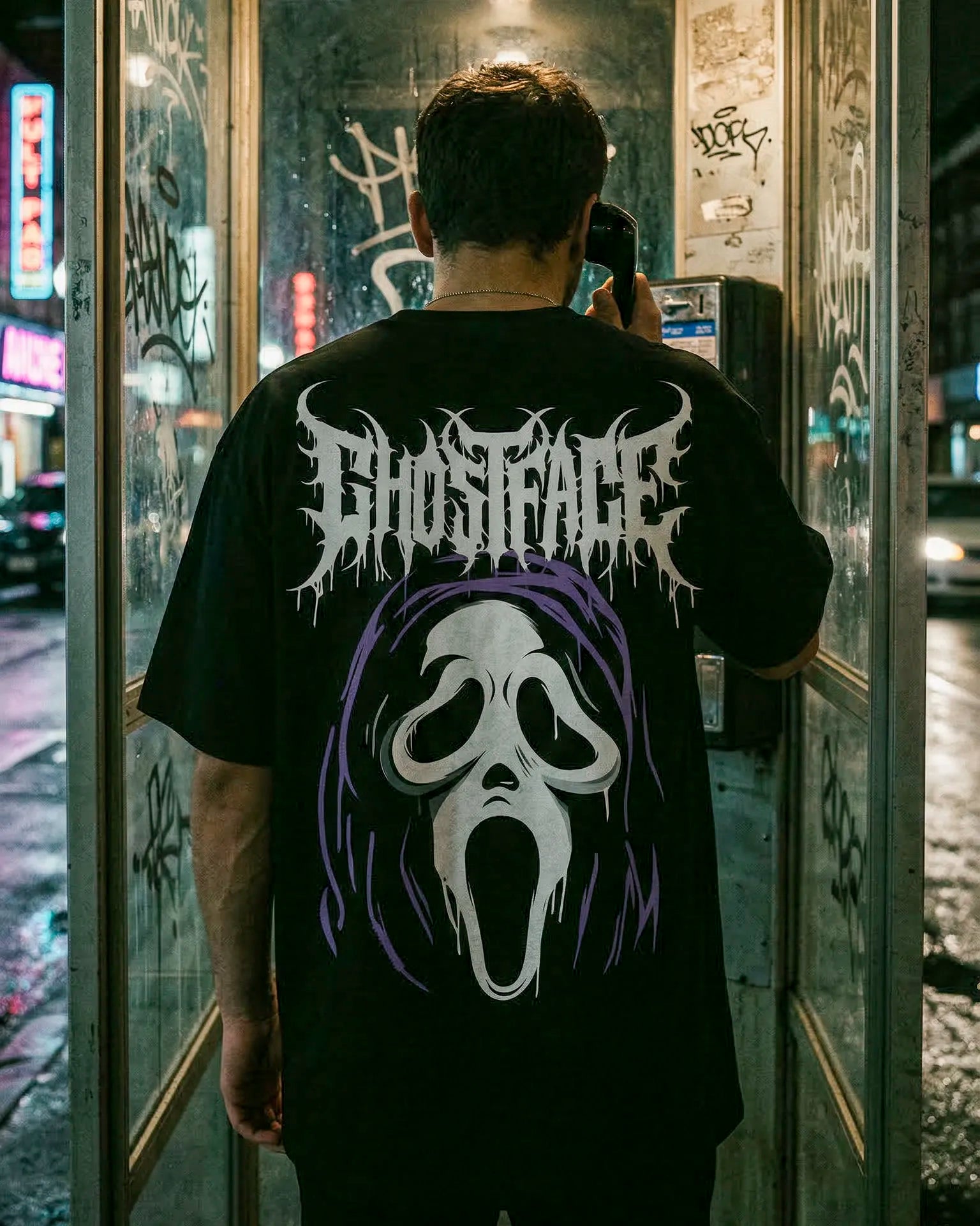 Playera Scream Ghostface
