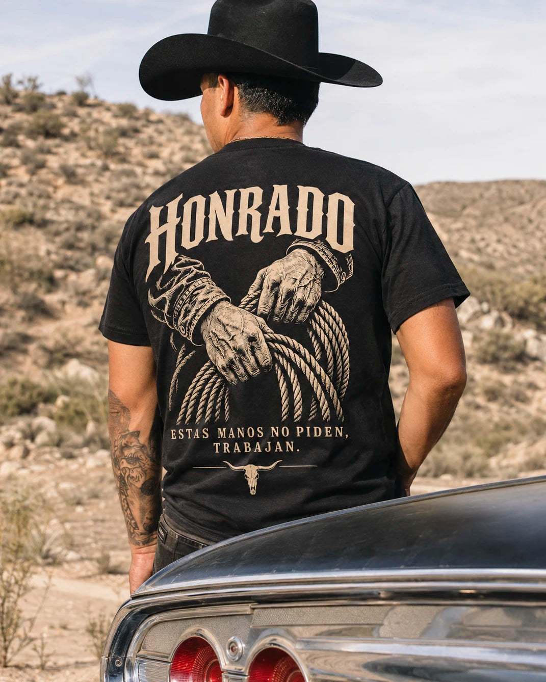 Playera Honrado – Trabajo y Orgullo