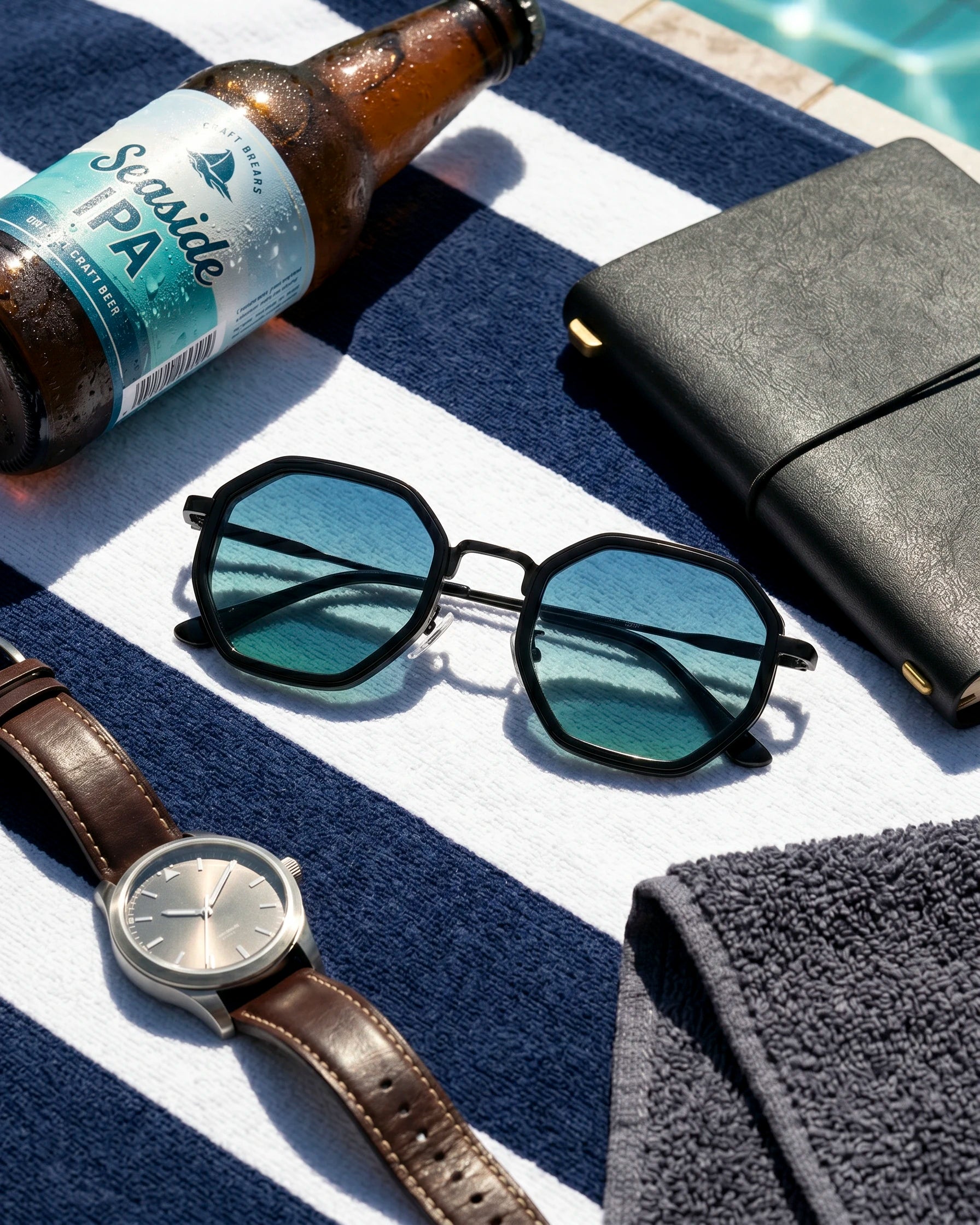 Lentes Hex – Degradado Marino