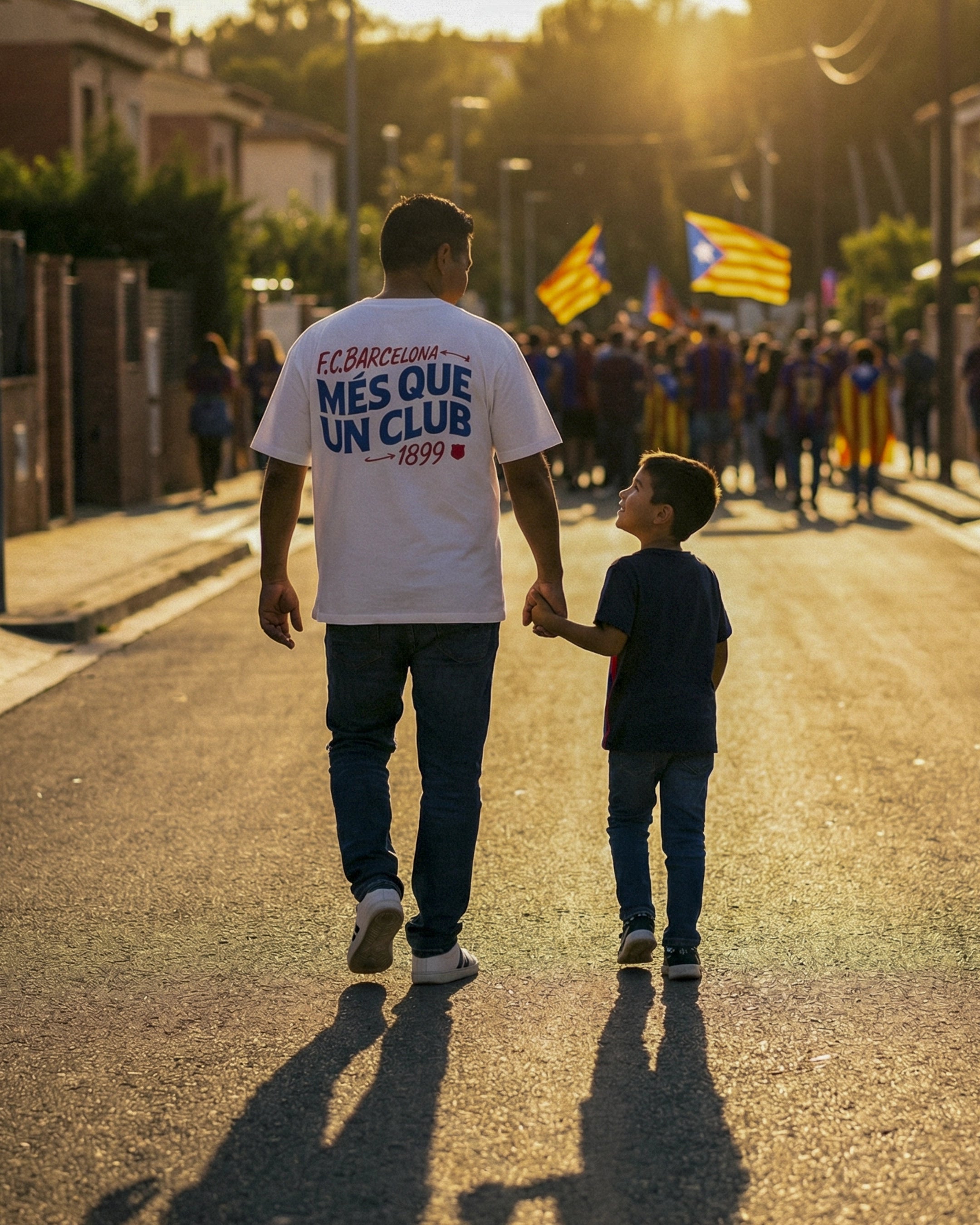 Playera Visca Barça - F.C. Barcelona