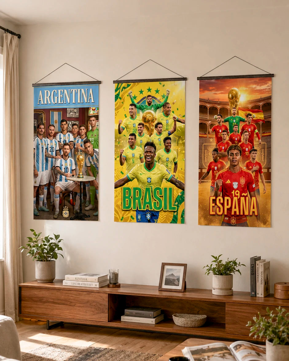 Pósters Fútbol – Colección Selecciones