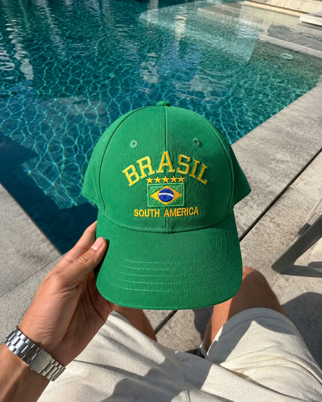 Gorra Brasil – Cinco Estrellas