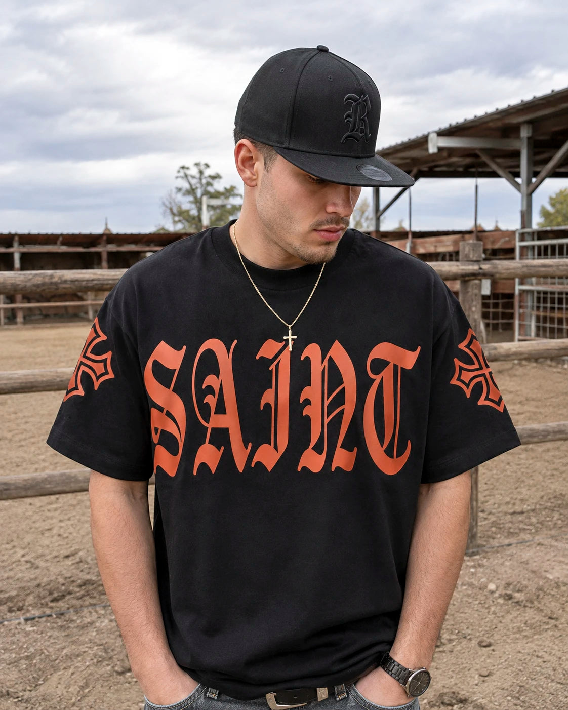 Playera Saint – Cruces