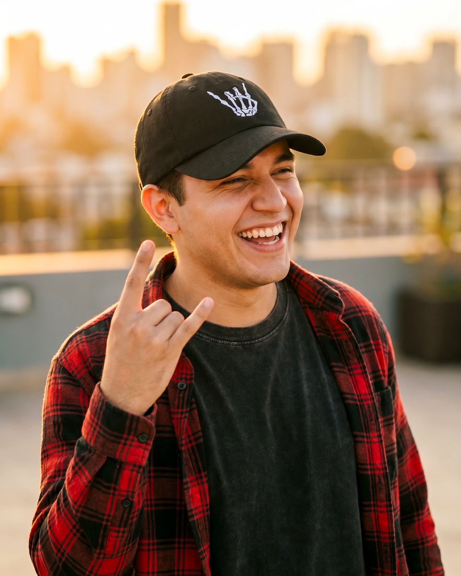 Gorra Rocker – Negra