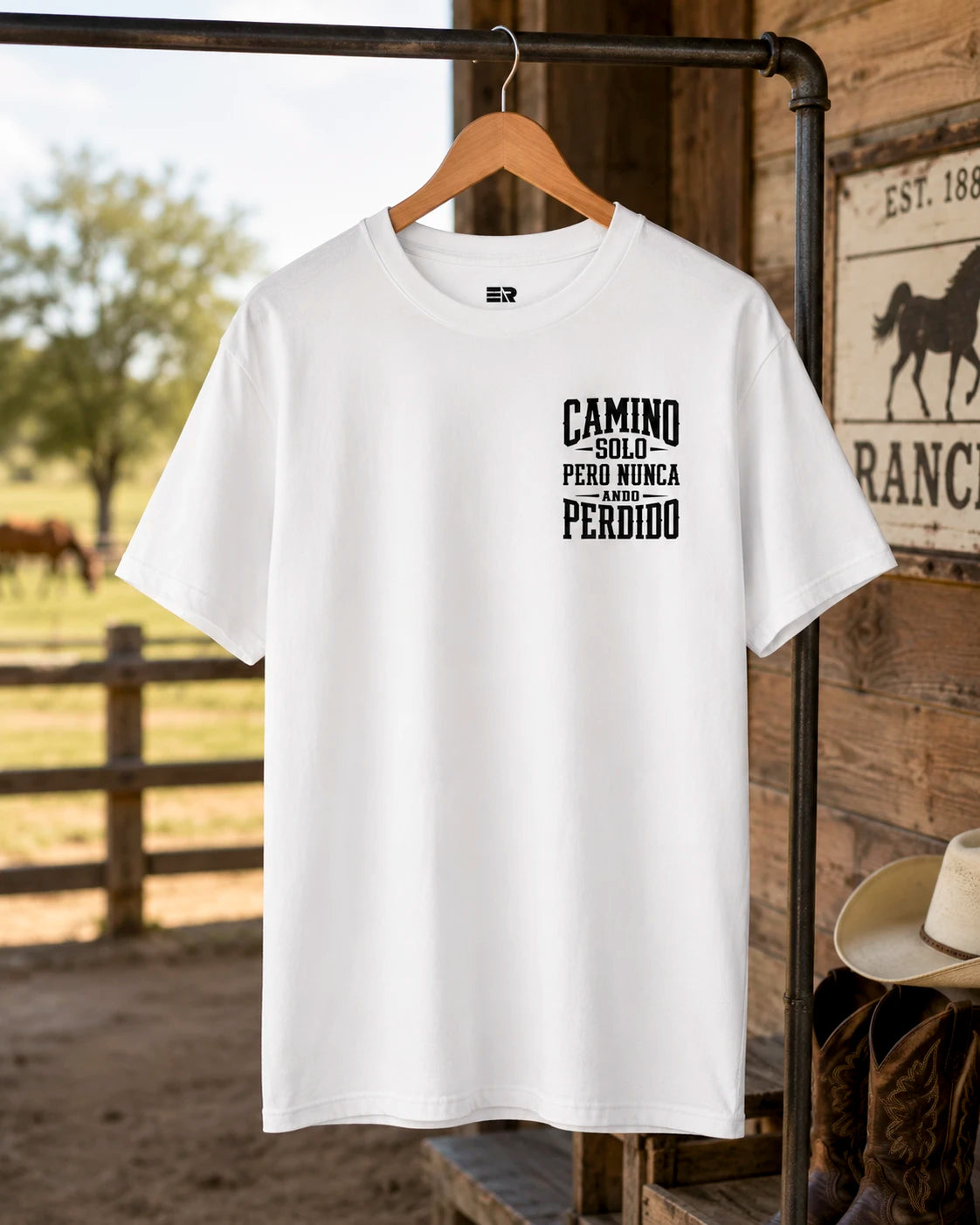 Playera Alfa – Lobo Solitario