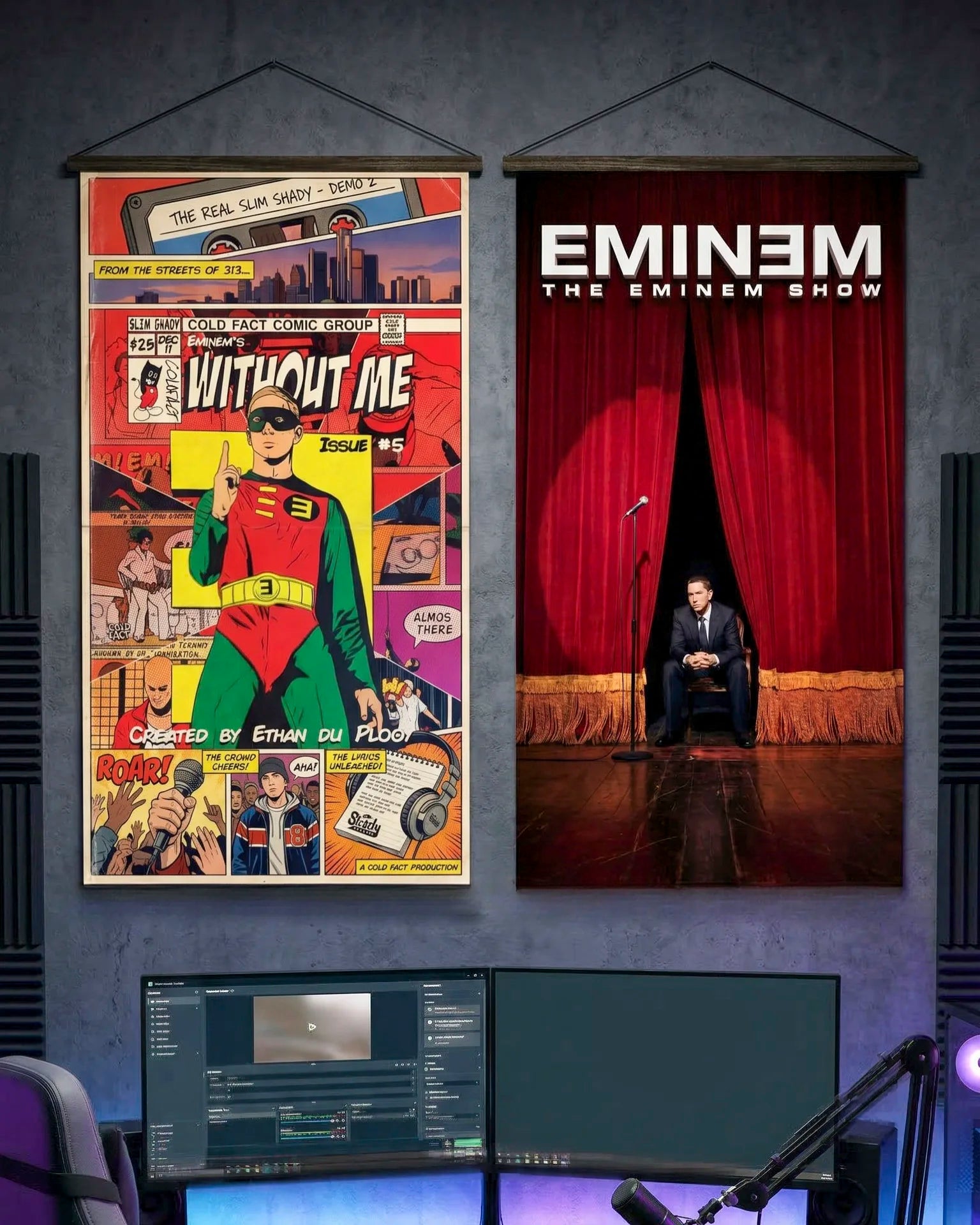 Pósters Eminem – Colección Slim Shady