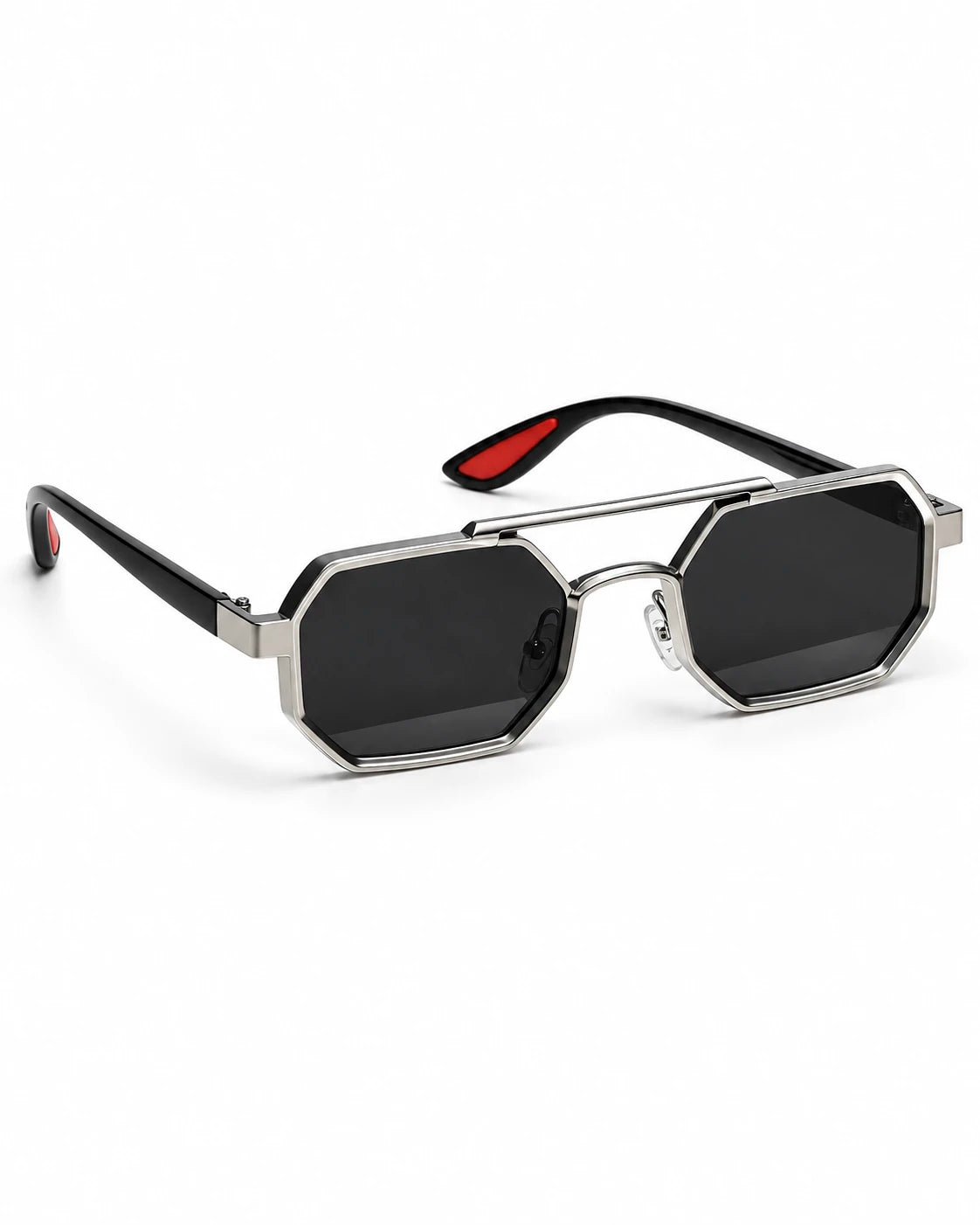 Lentes Prestige – Plateado y Negro