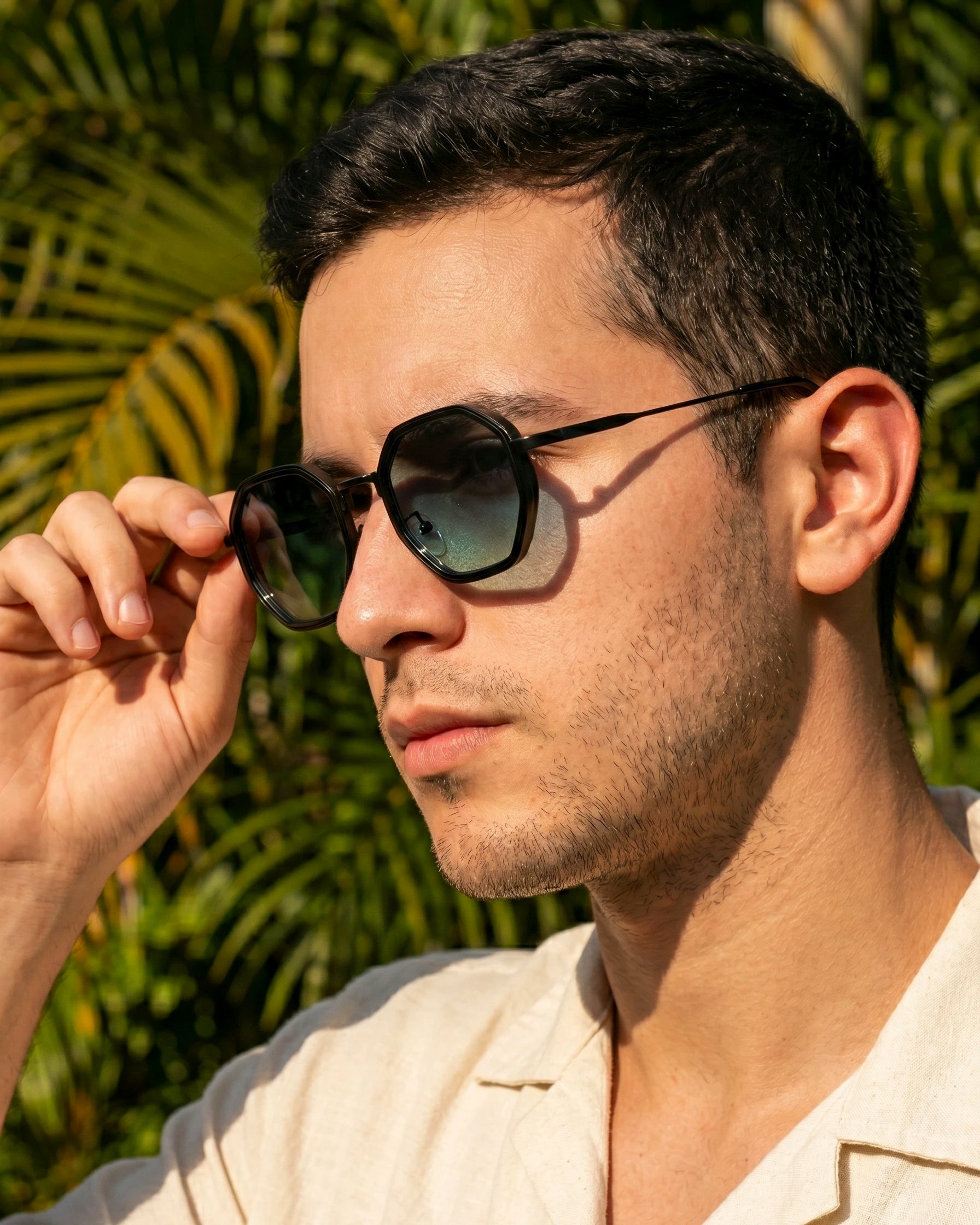 Lentes Hex – Degradado Marino