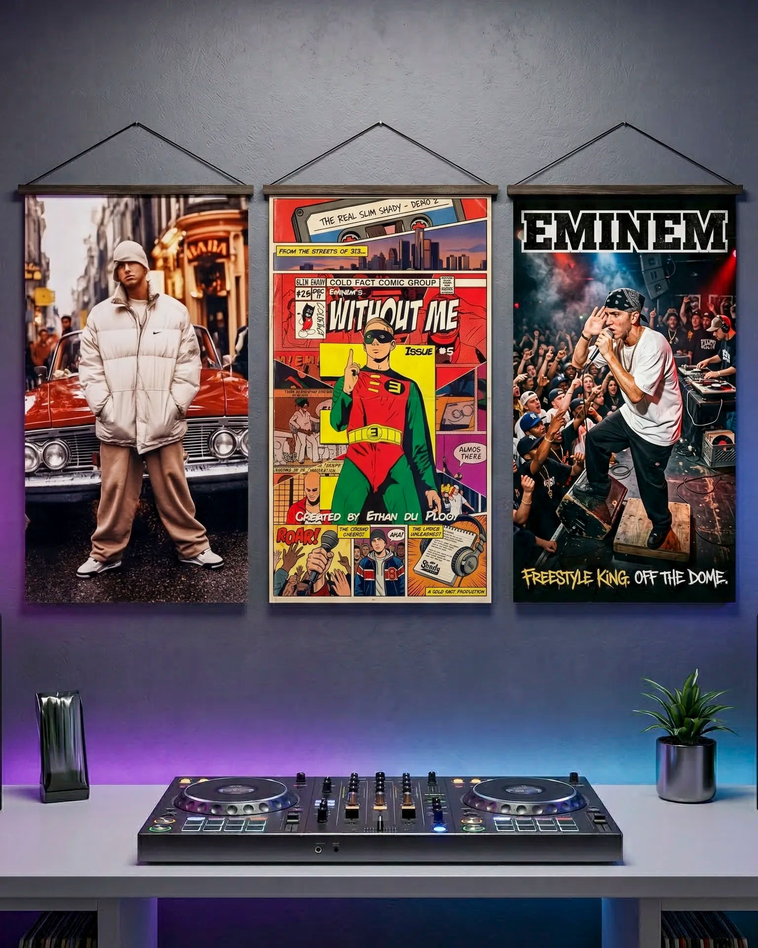 Pósters Eminem – Colección Slim Shady