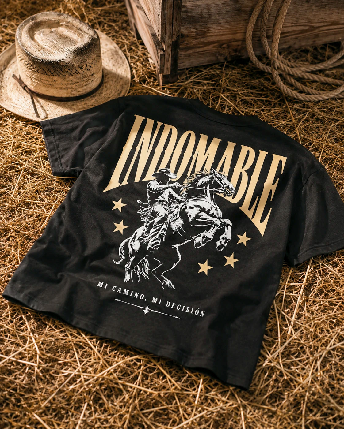 Playera Indomable – Mi camino, mi decisión