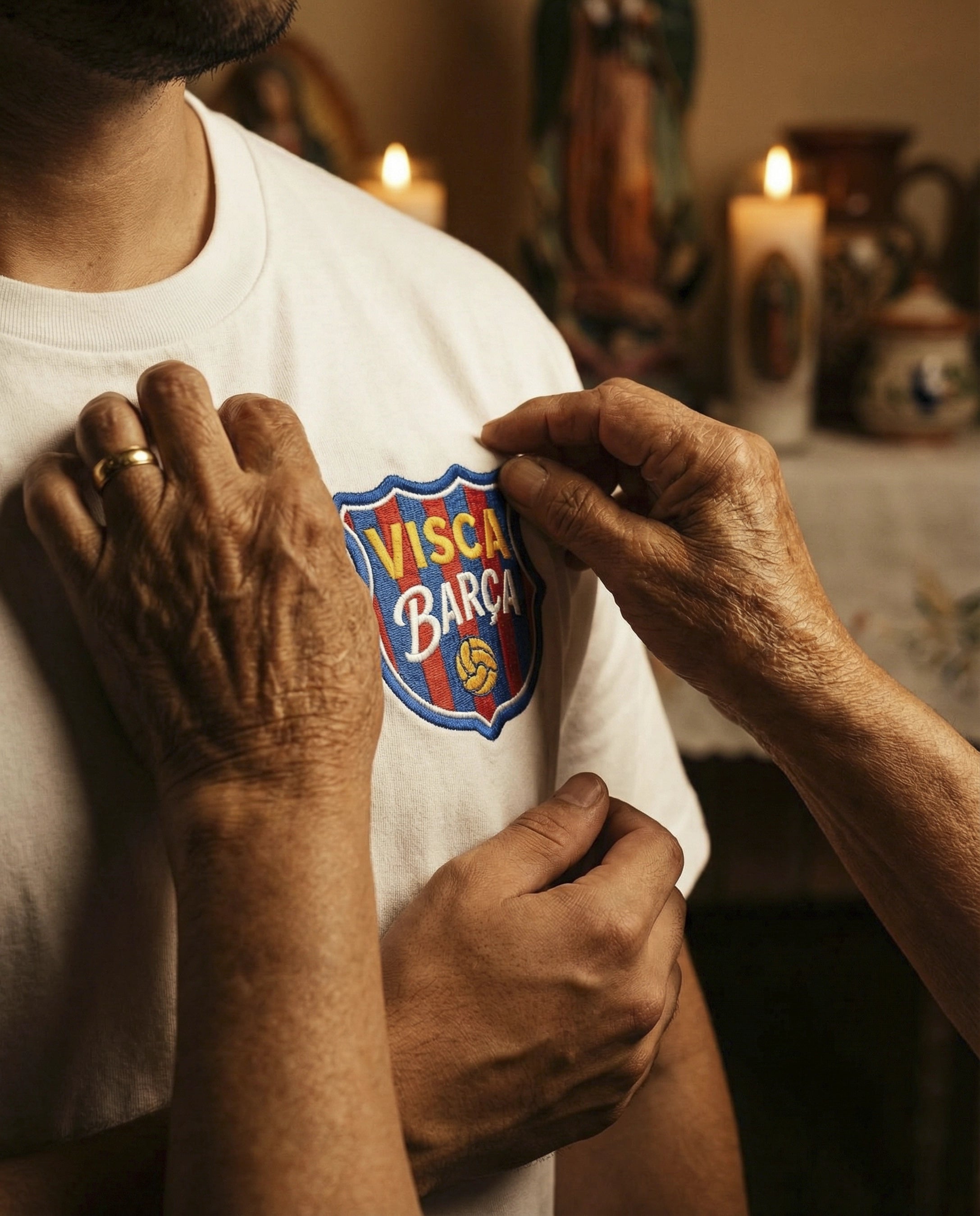 Playera Visca Barça - F.C. Barcelona