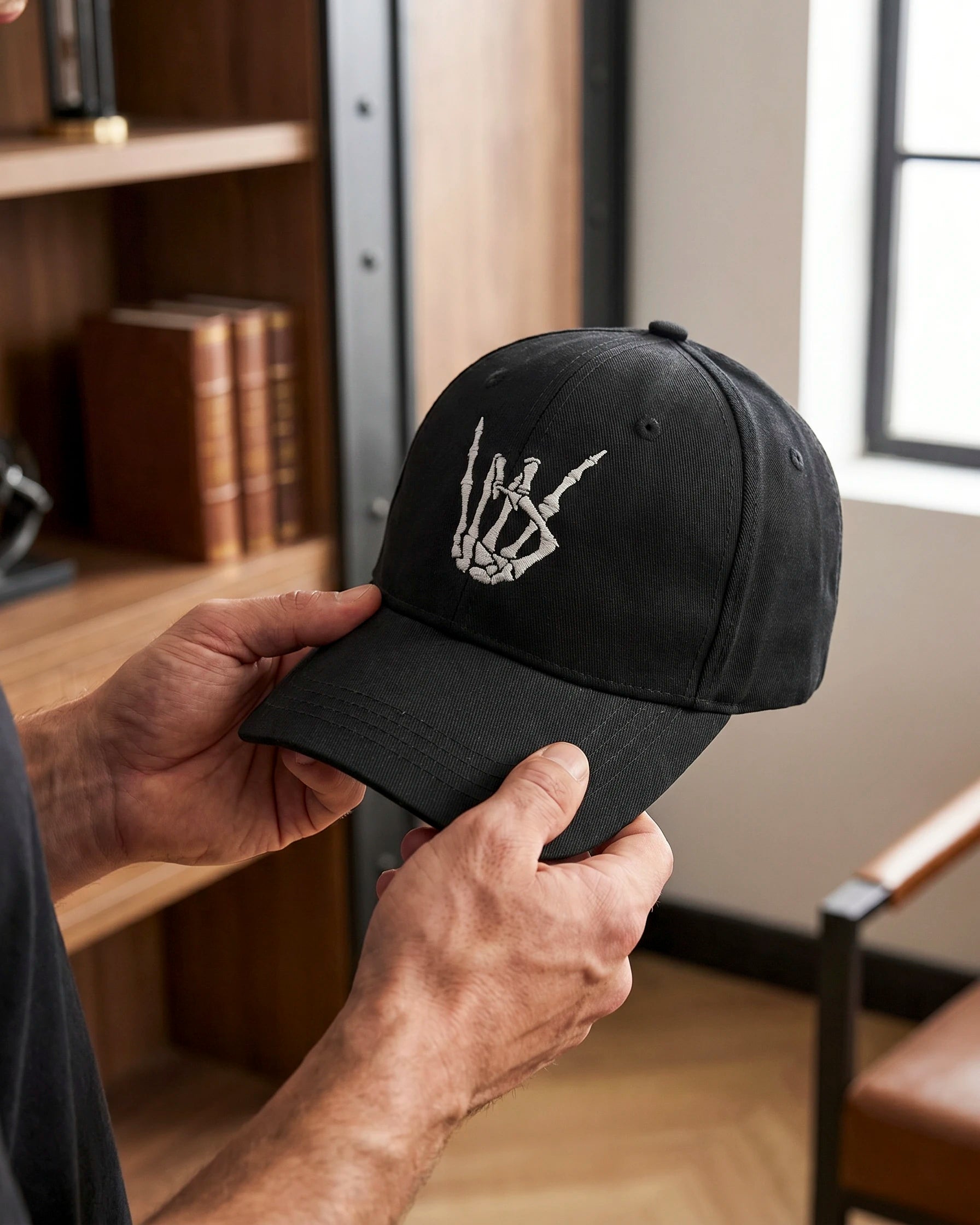 Gorra Rocker – Negra