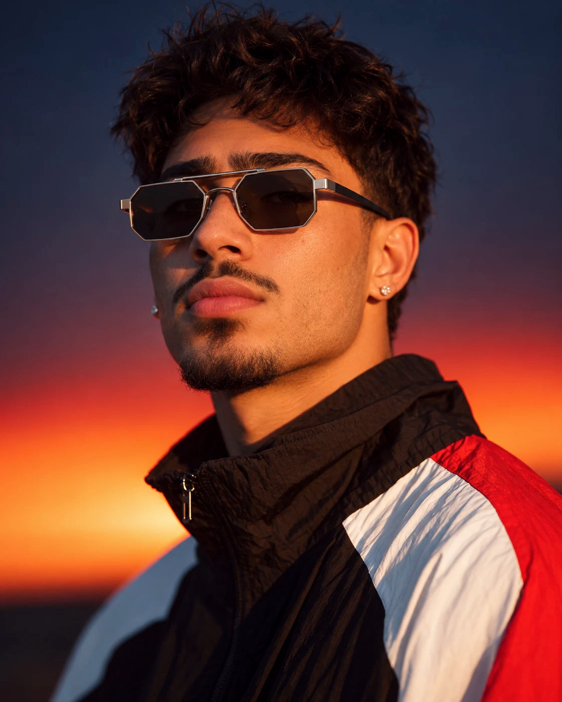 Lentes Prestige – Plateado y Negro