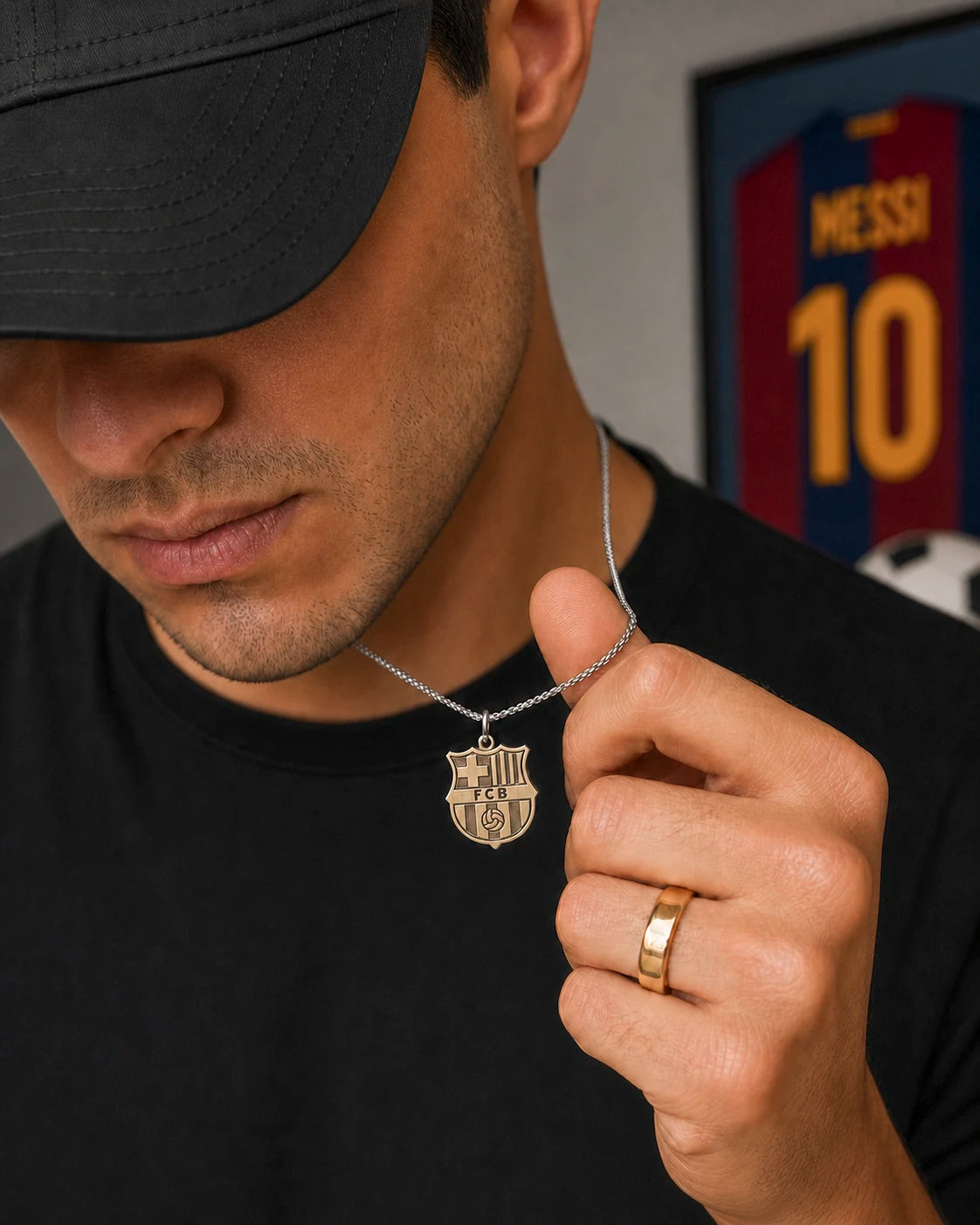 Collares FC Barcelona y Real Madrid – Edición Escudo
