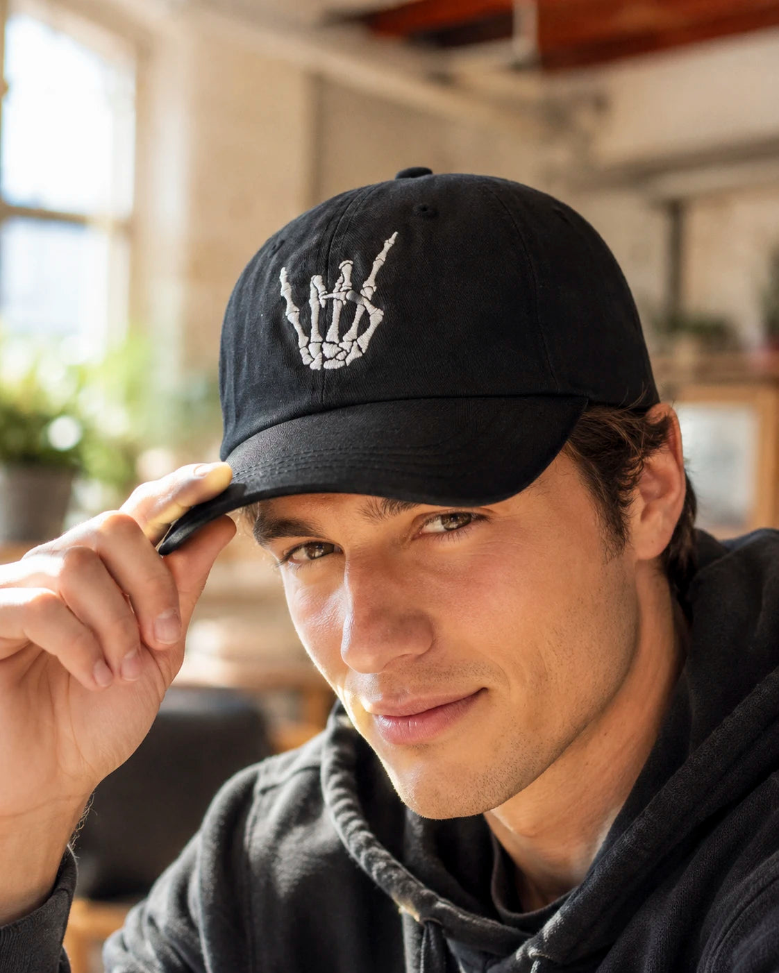 Gorra Rocker – Negra