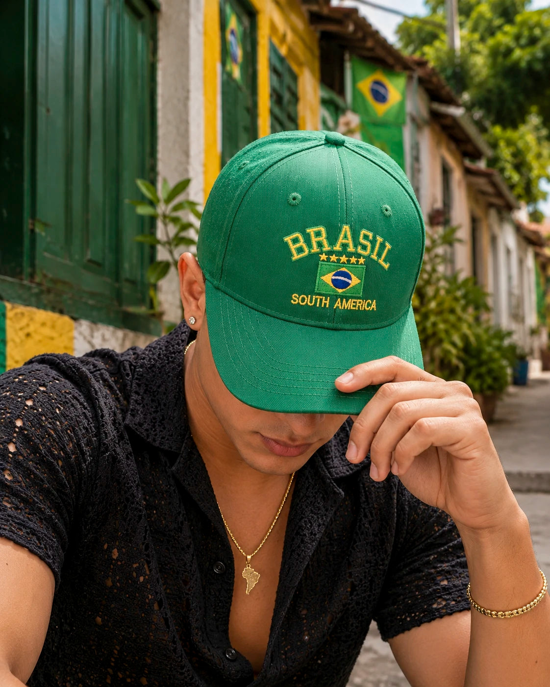 Gorra Brasil – Cinco Estrellas