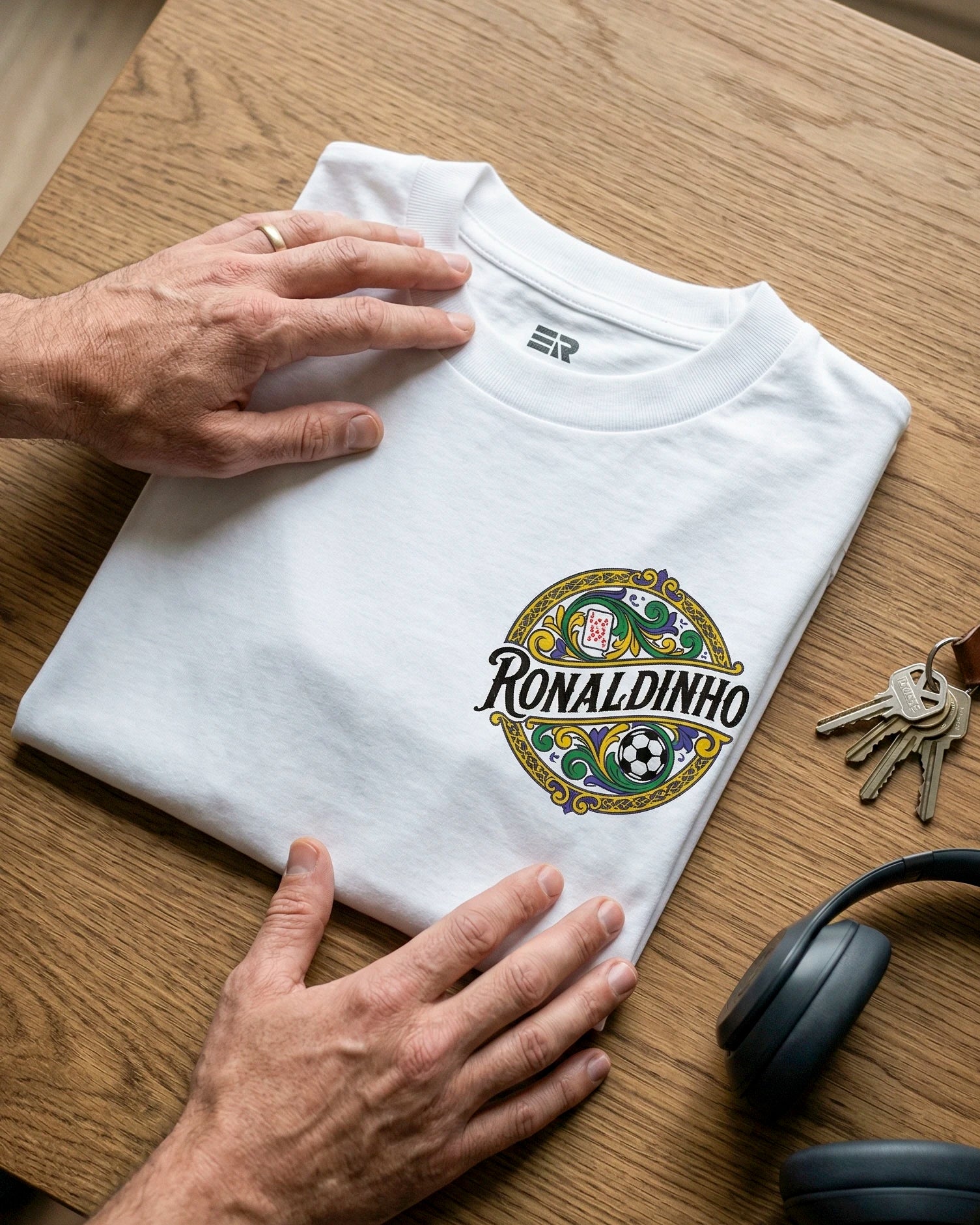 Playera El Mago Joga Bonito – Ronaldinho Gaúcho