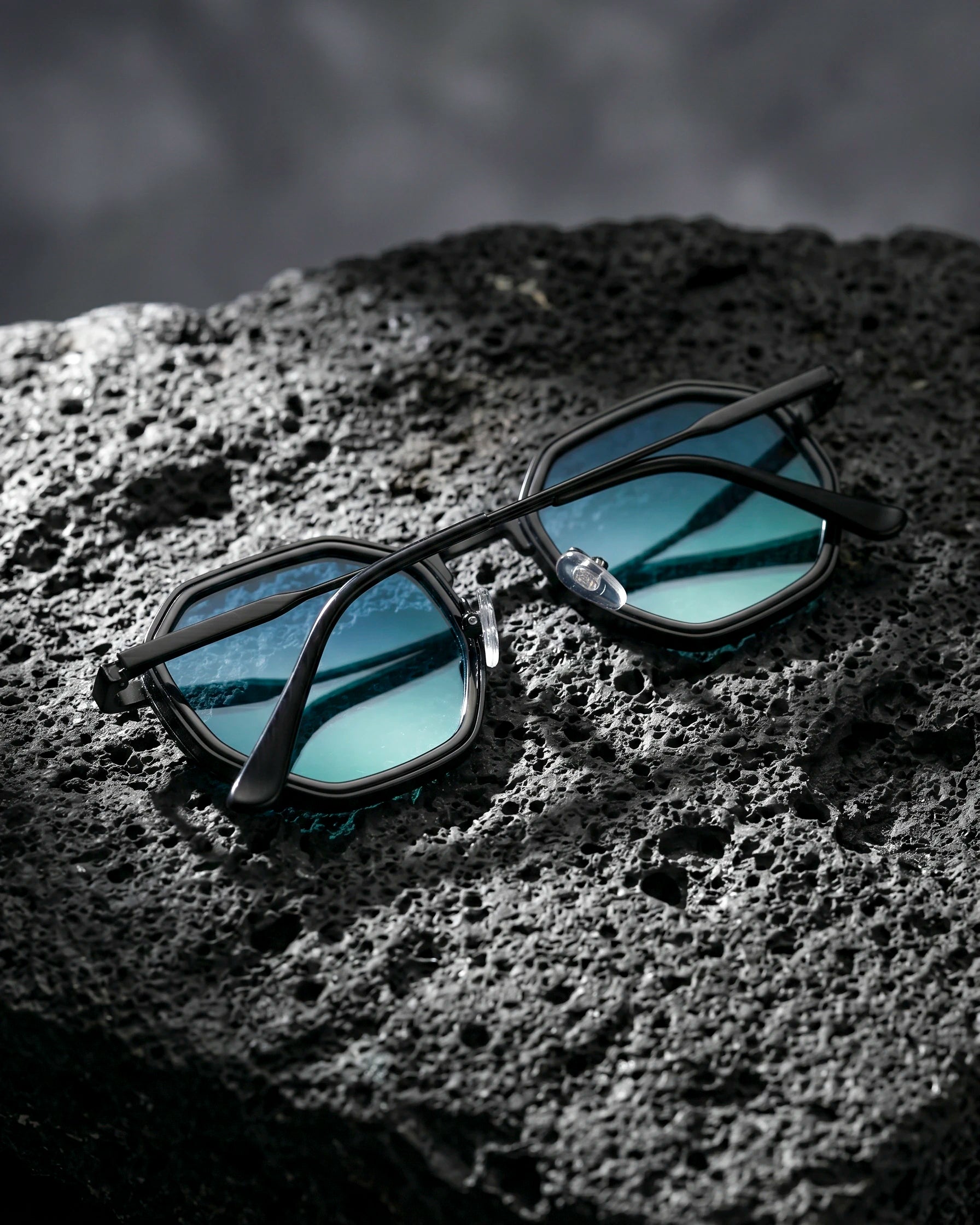 Lentes Hex – Degradado Marino