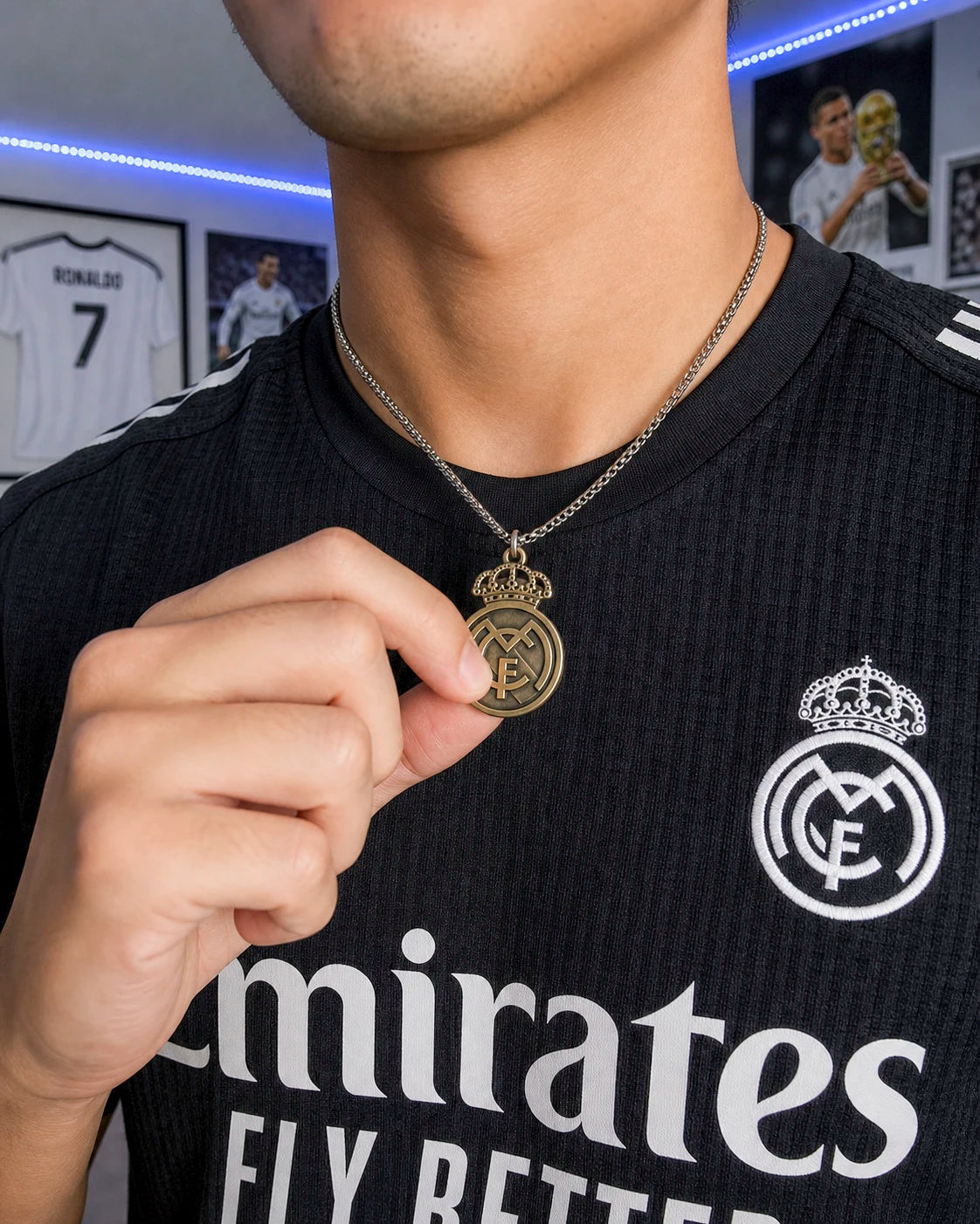Collares FC Barcelona y Real Madrid – Edición Escudo