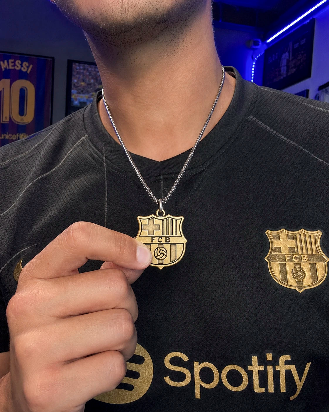 Collares FC Barcelona y Real Madrid – Edición Escudo