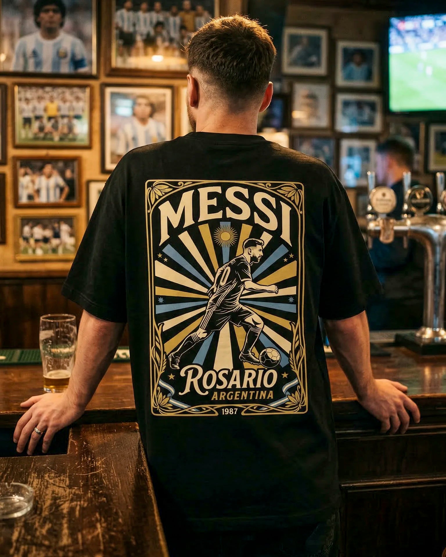 Playera Messi La Pulga – Argentina