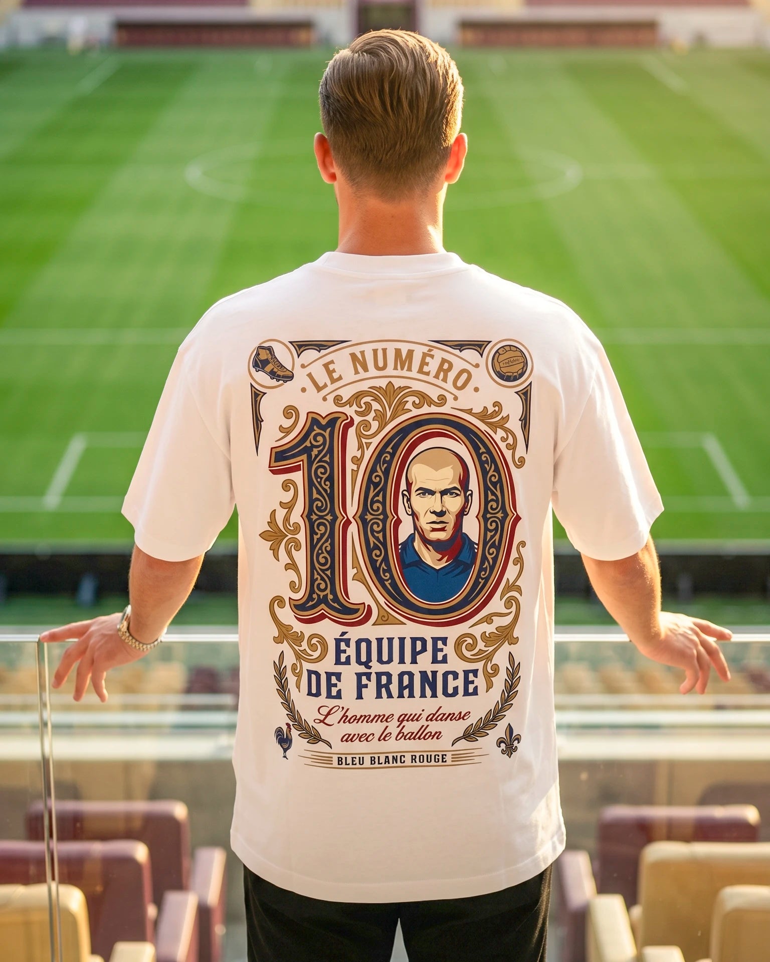 Playera Zidane Le Numéro 10 – Équipe de France
