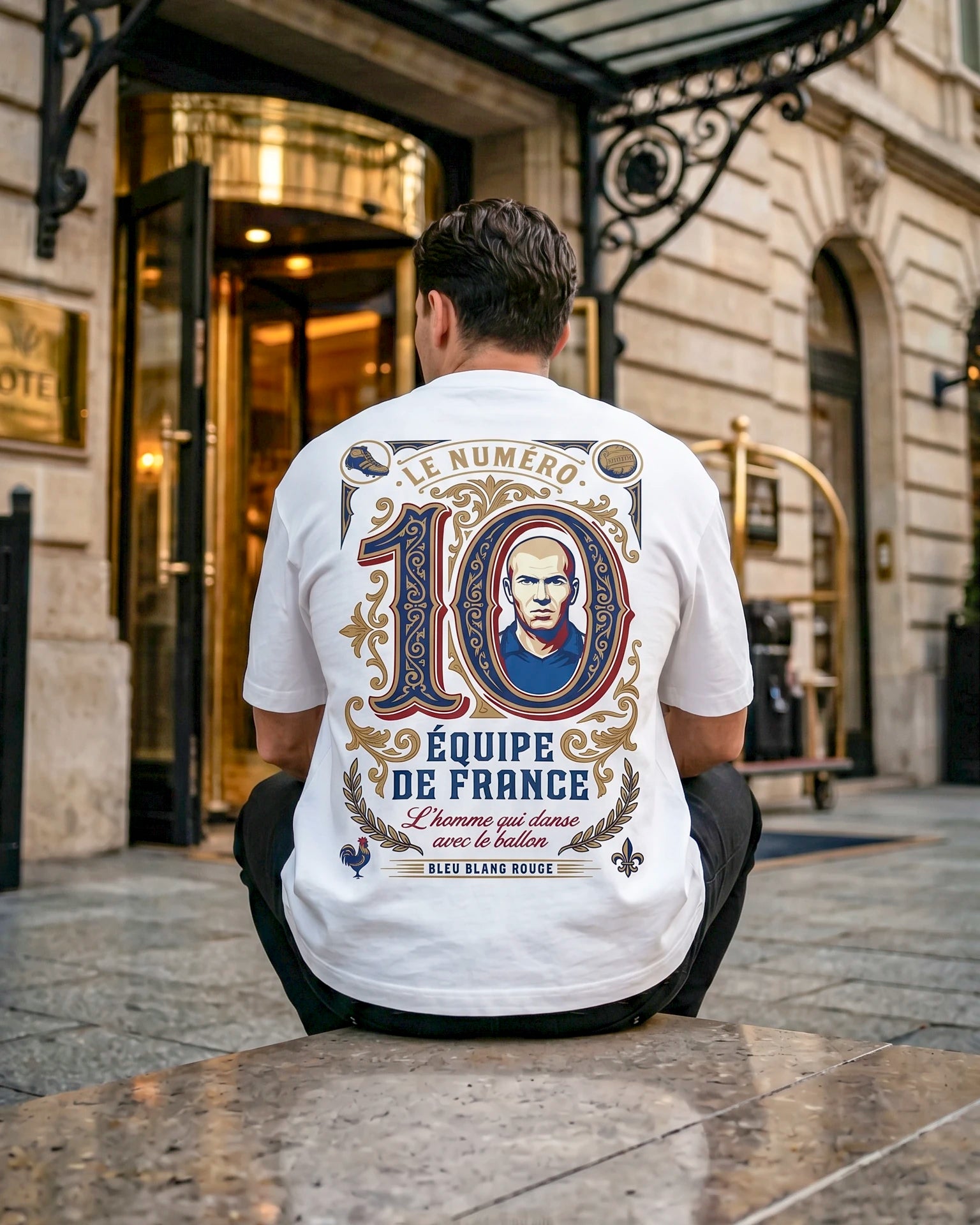 Playera Zidane Le Numéro 10 – Équipe de France