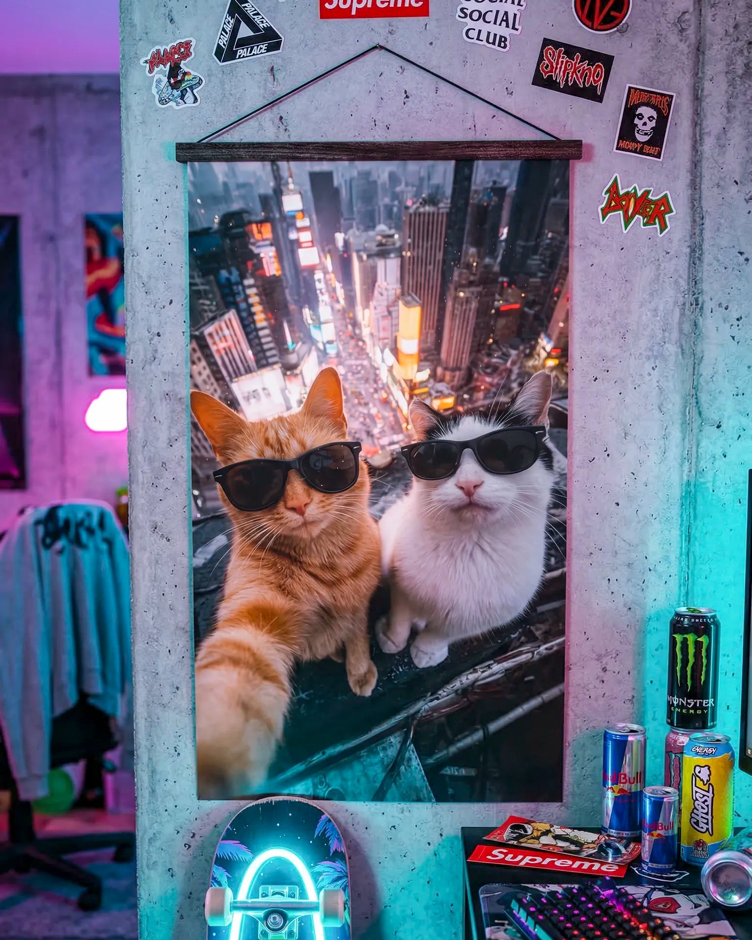 Pósters Gatos – Colección Street Cats