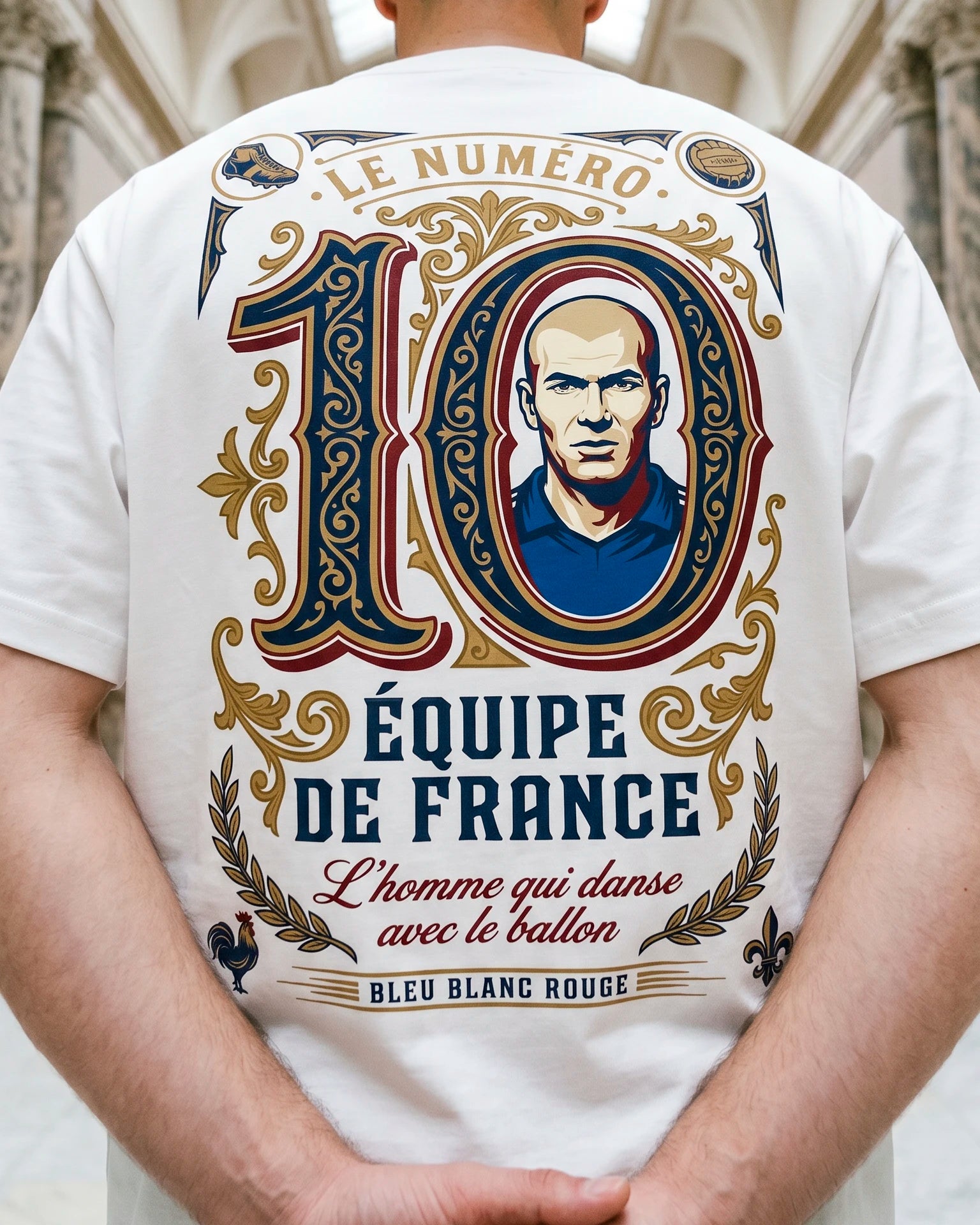 Playera Zidane Le Numéro 10 – Équipe de France