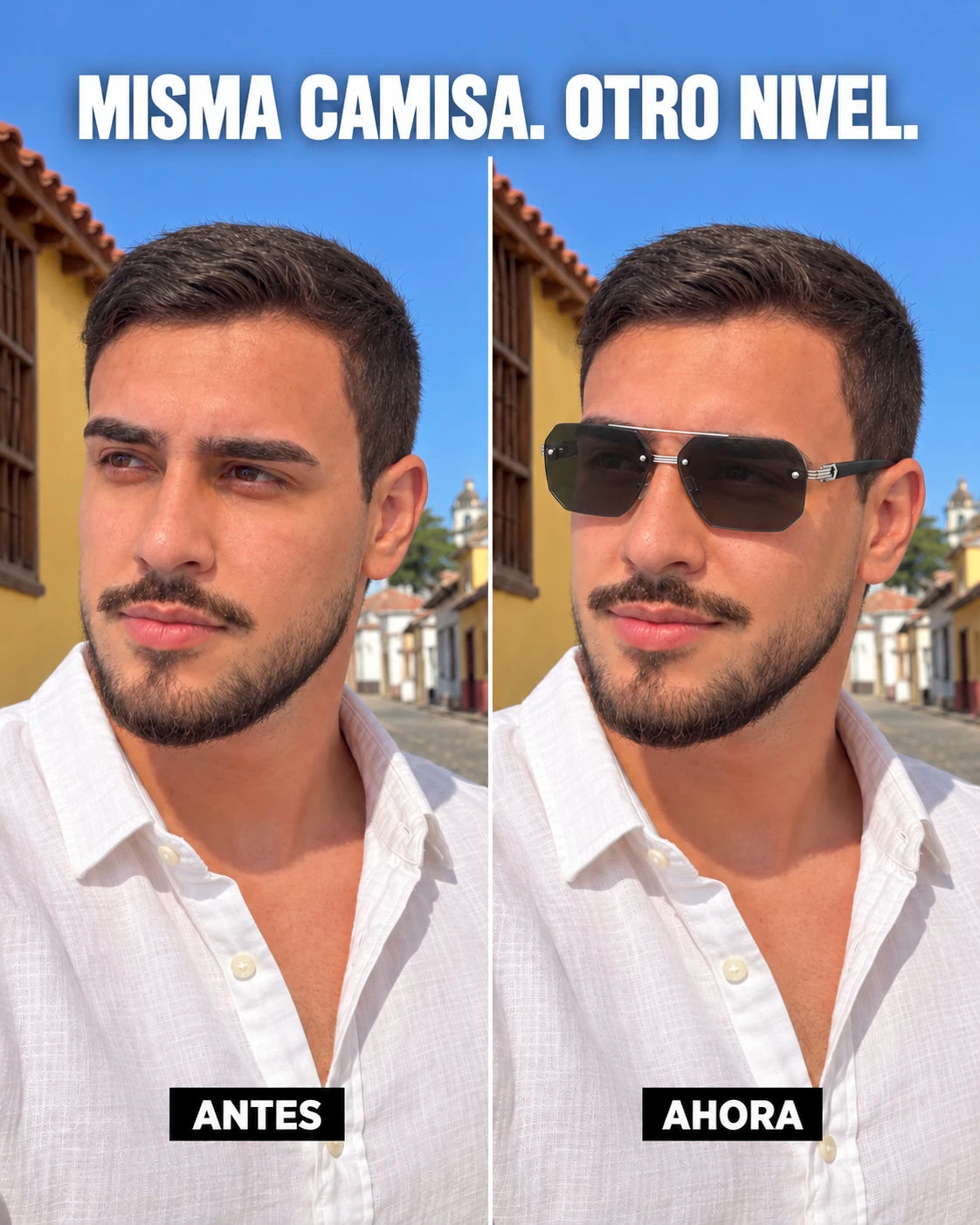 Lentes Eclipse – Plateado y Negro