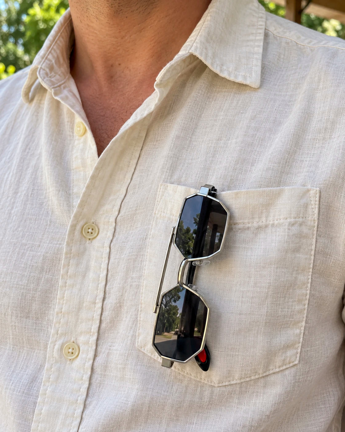 Lentes Prestige – Plateado y Negro