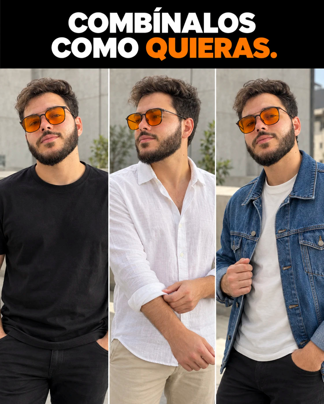 Lentes Solaris – Naranja