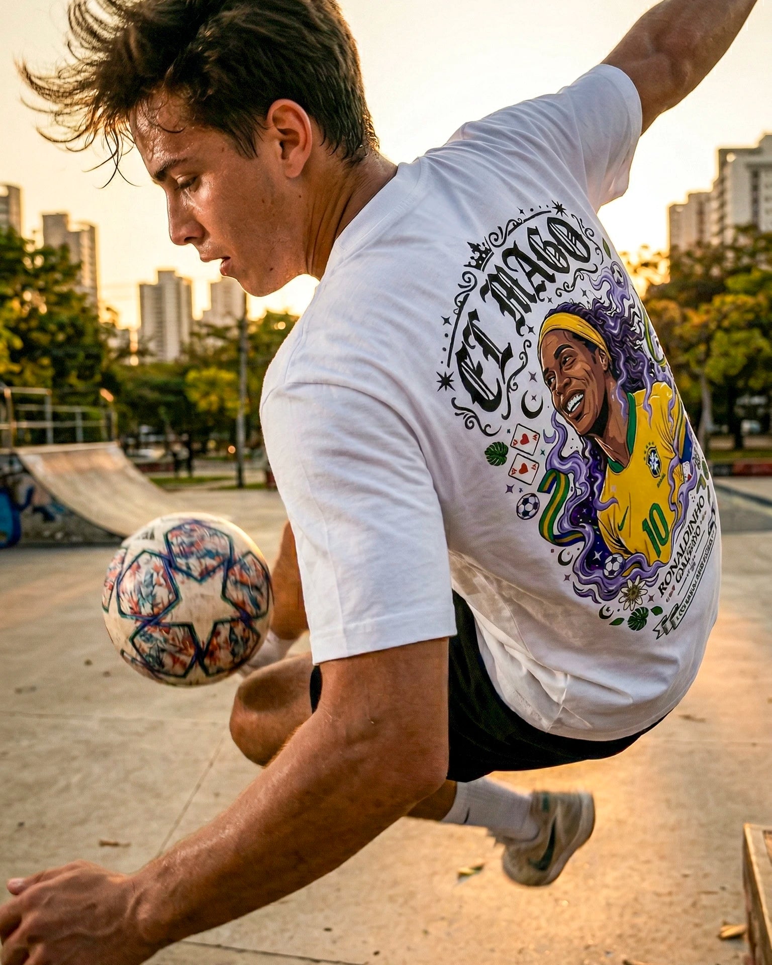 Playera El Mago Joga Bonito – Ronaldinho Gaúcho