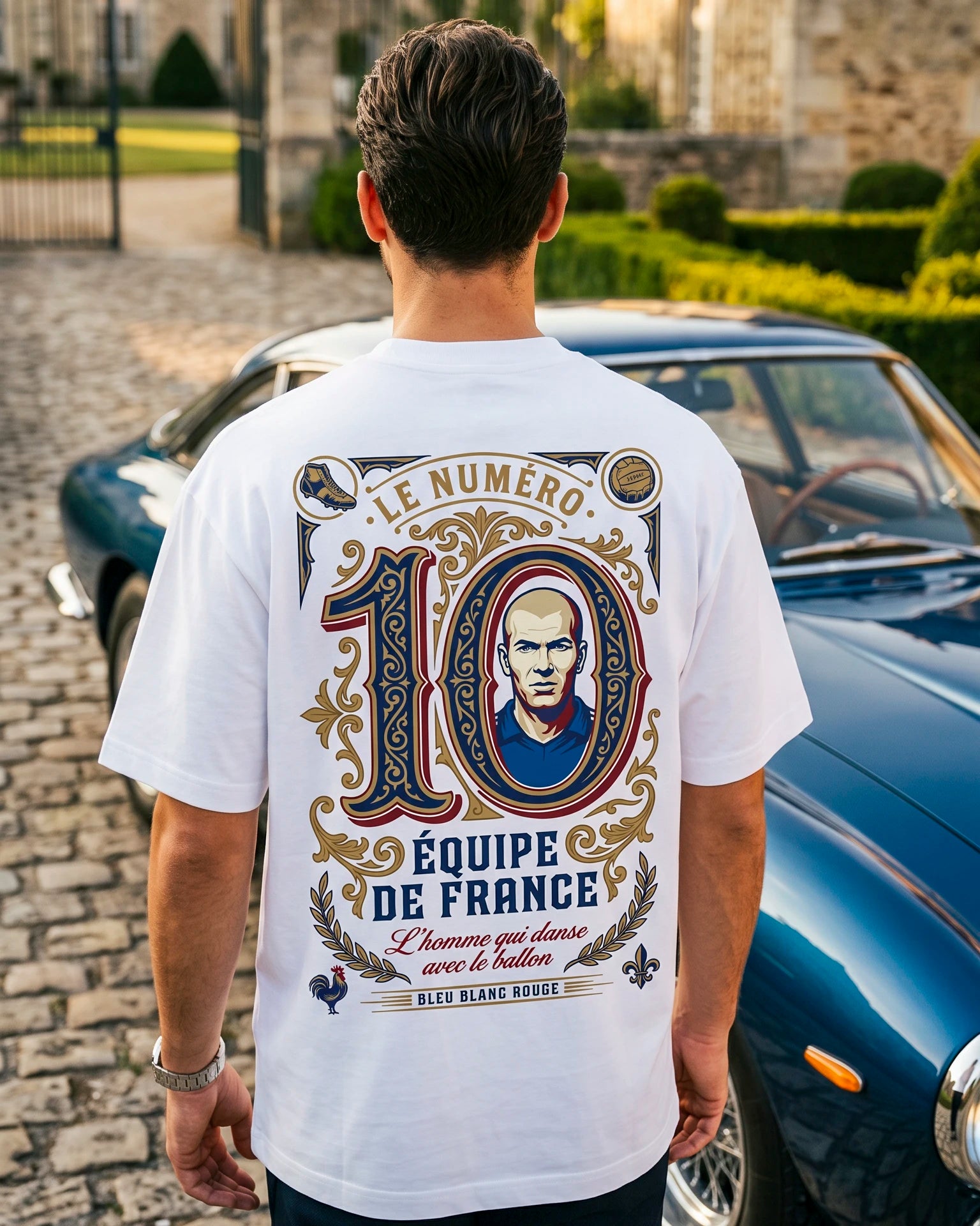 Playera Zidane Le Numéro 10 – Équipe de France