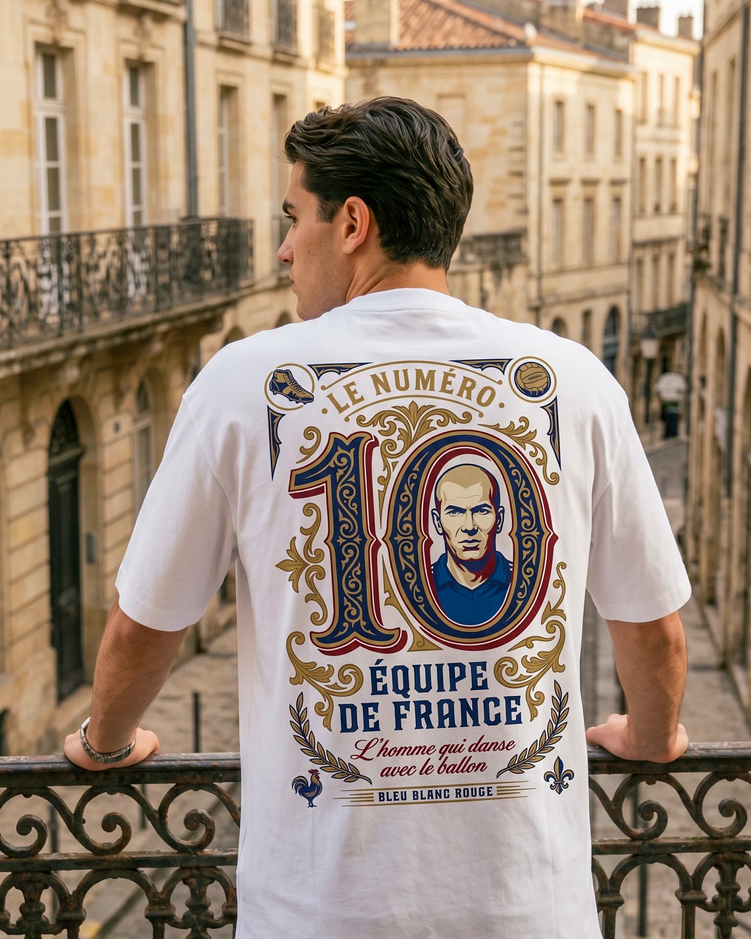 Playera Zidane Le Numéro 10 – Équipe de France