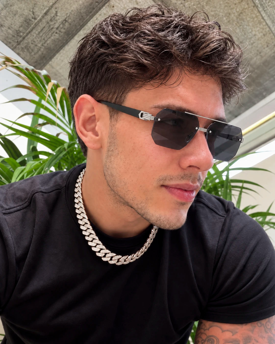 Lentes Eclipse – Plateado y Negro